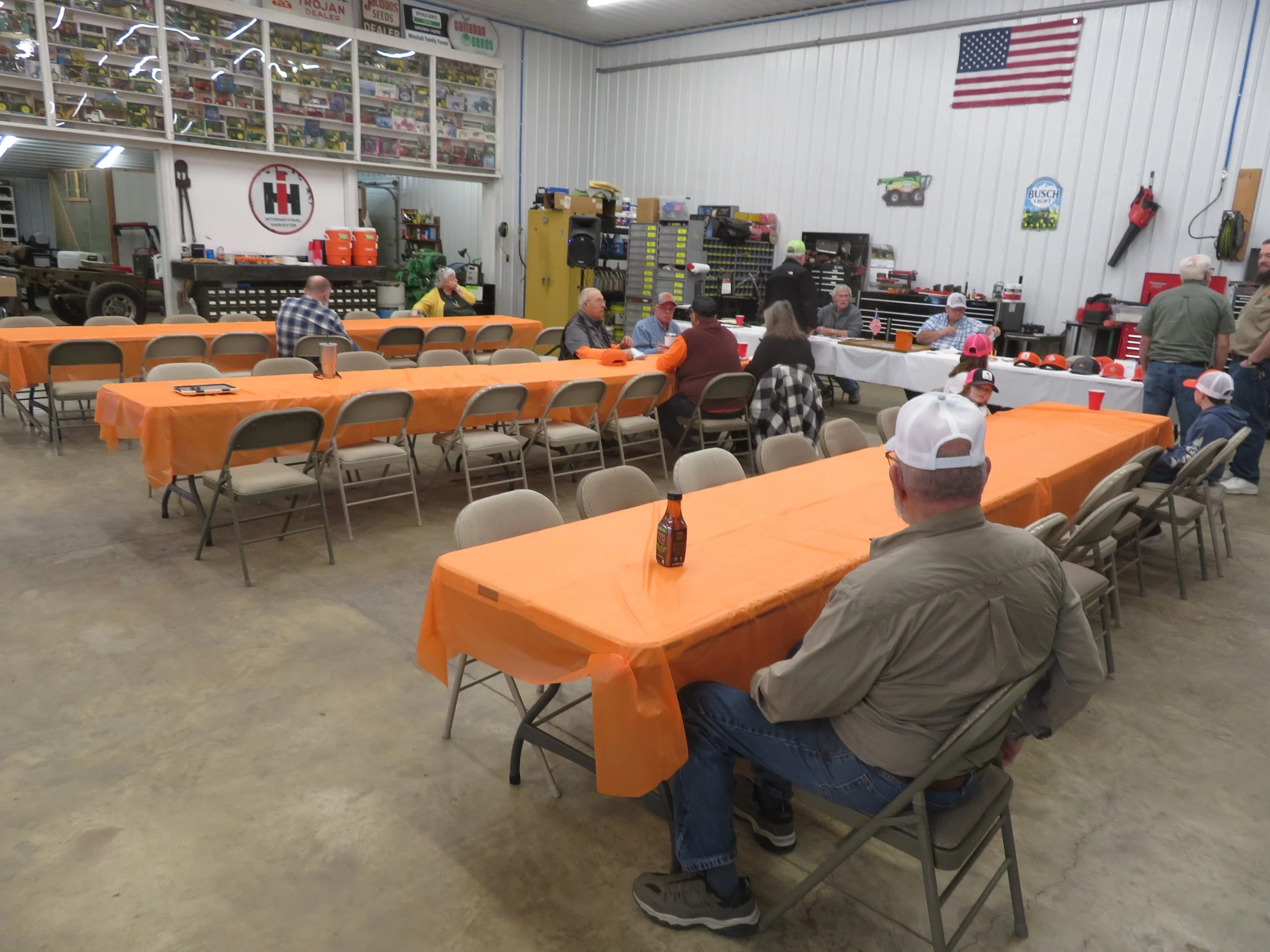 As always, pre-meeting get-togethers.