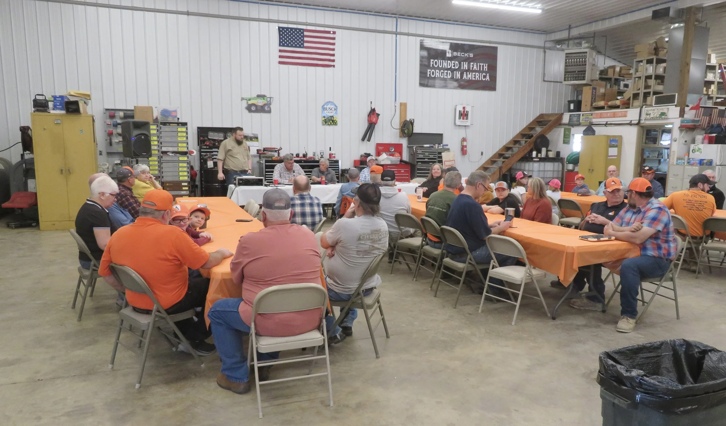 Brian reads the minutes of our February meeting.