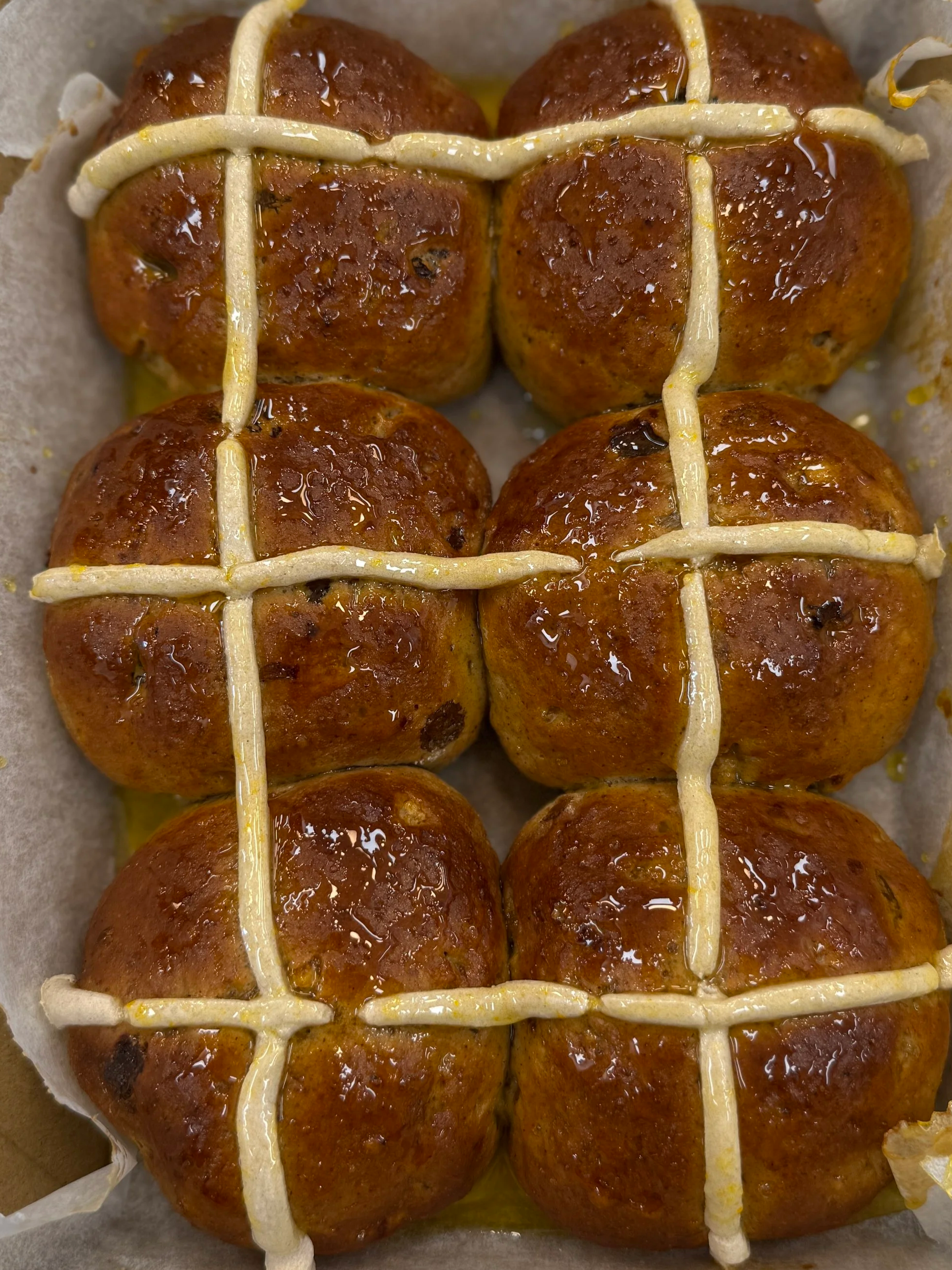 Hot Cross Bun - 6 pack