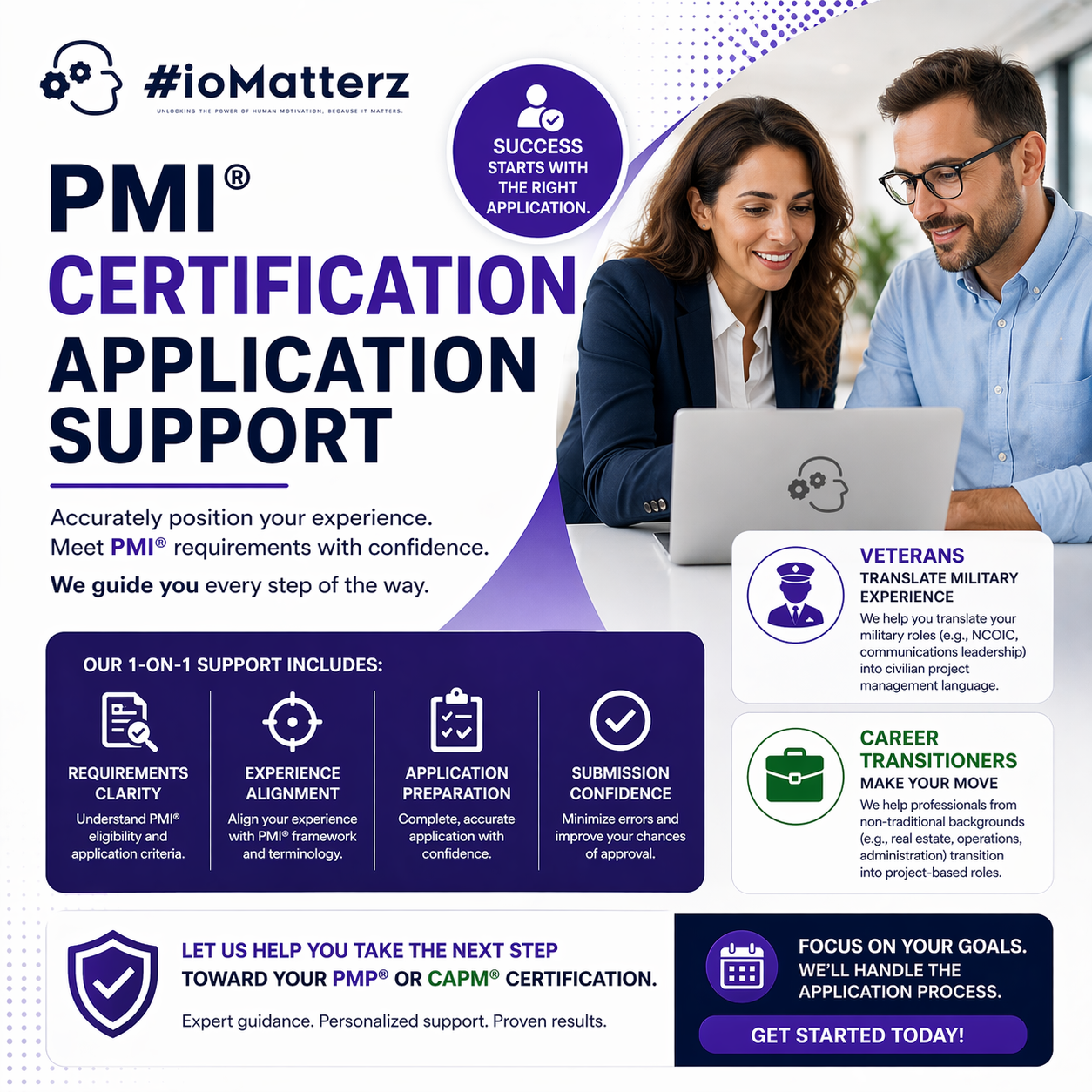PMI Certification Application Support