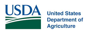 USDA logo with the text 'United States Department of Agriculture'.