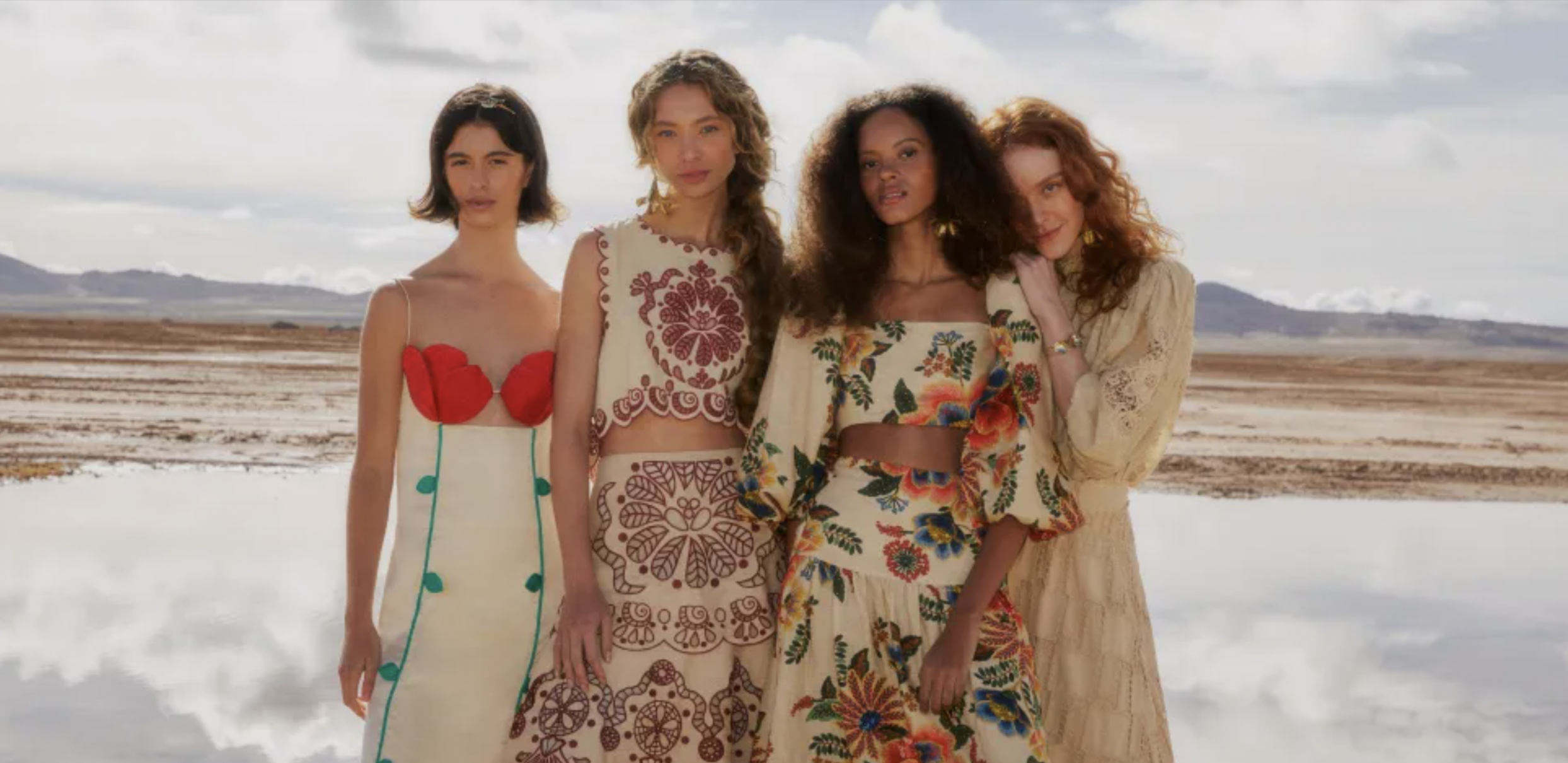 Sustainable Fashion Eco-Friendly Clothing High-End Women's Apparel Luxury Sustainable Brands Farm Rio Dresses Mirth Tops Maison Hotel Skirts Ethical Fashion Organic Cotton Clothing Designer Eco-Friendly Clothing Sustainable Summer Dresses Boho Chic S