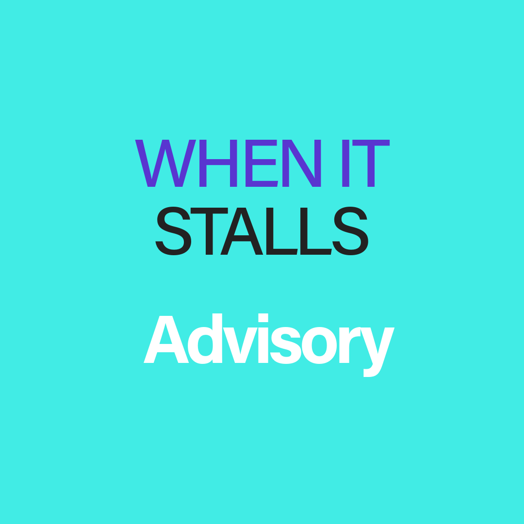 Transformation Advisory - when change gets stuck, Estellar helps leaders and organisations regain clarity and momentum