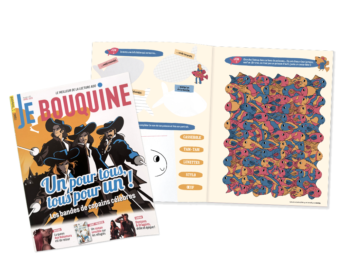 Je bouquine - illustrations