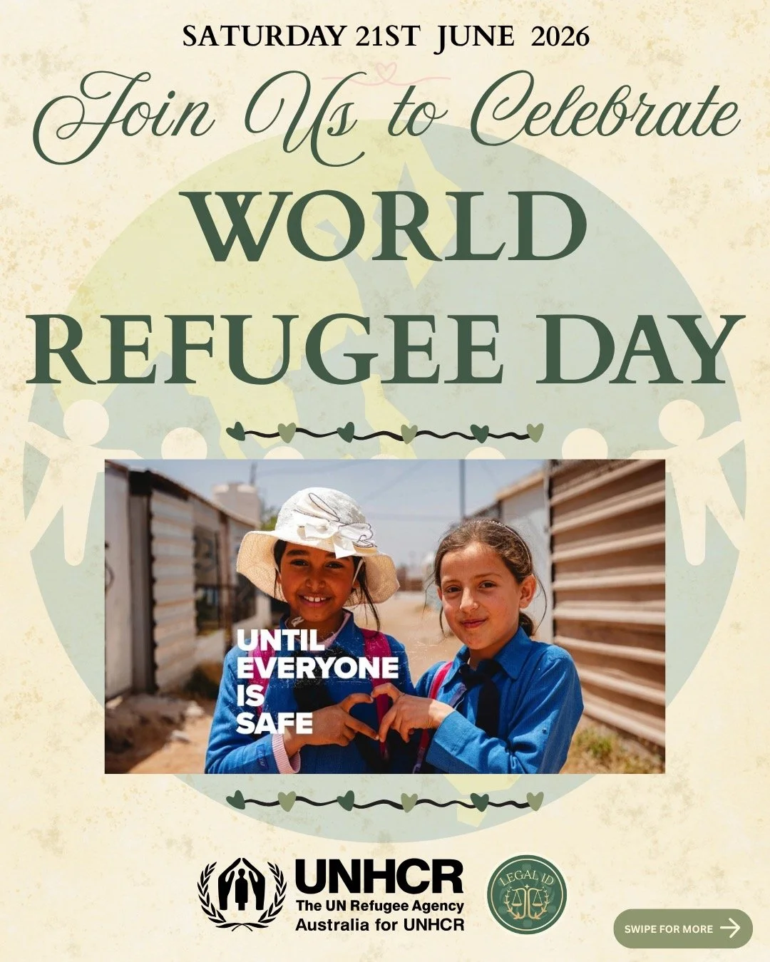 20 June marks World Refugee Day, a day to recognise the strength, resilience and contributions of refugees and people seeking asylum around the world. 🌍

As future legal professionals, this day invites us to reflect on the role of law in protecting 