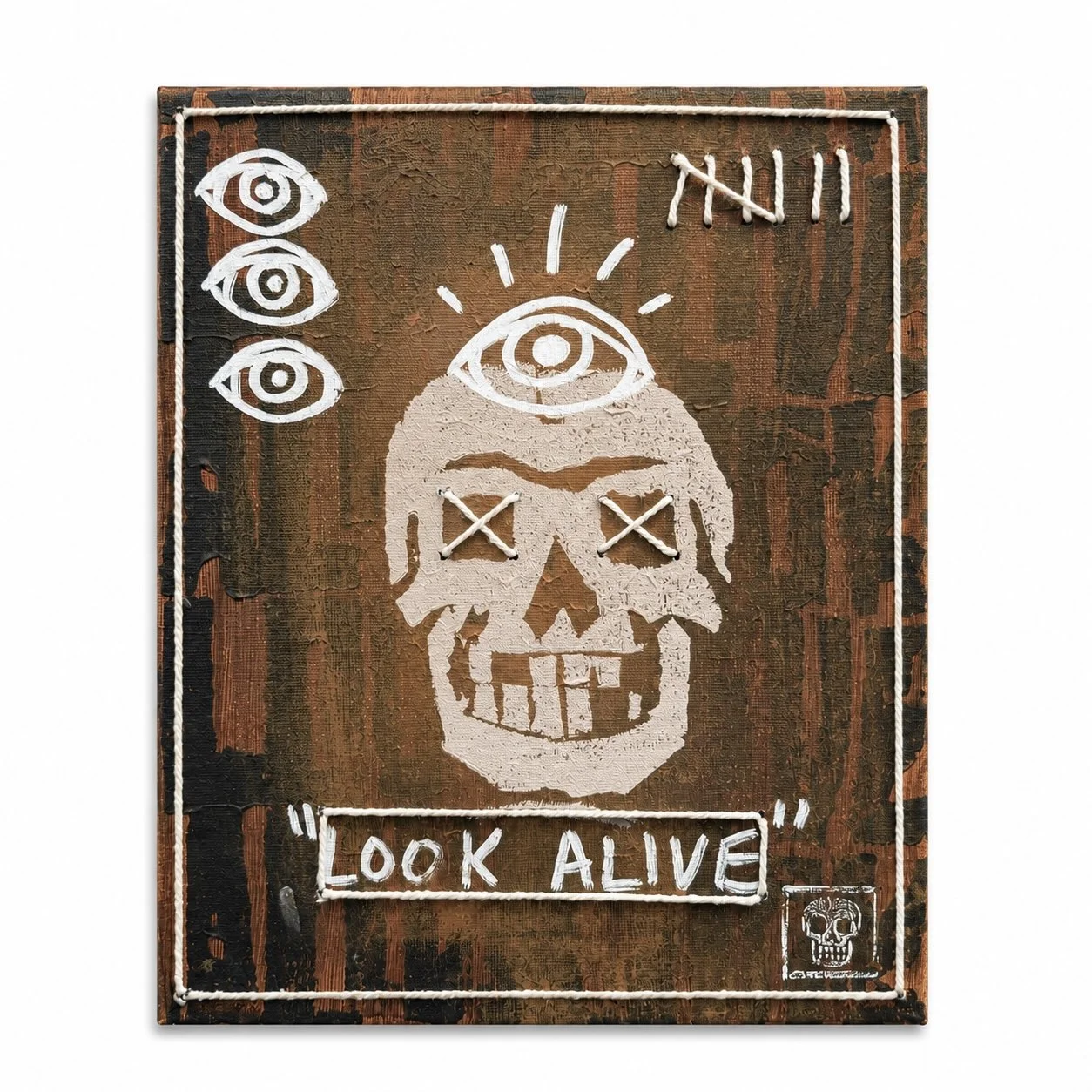 Original LOOK ALIVE Painting (Clay)