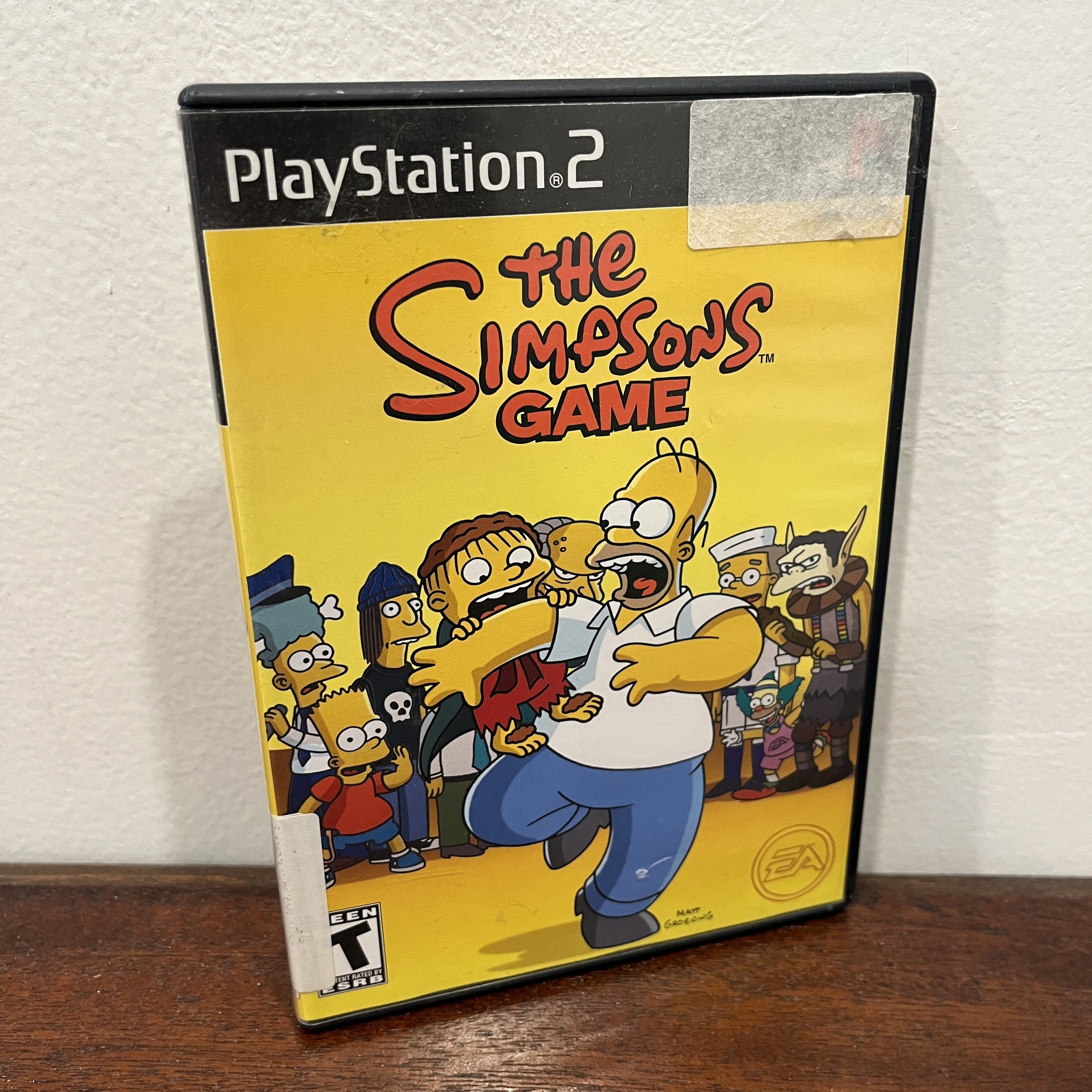 PS2 Simpsons Game - $10