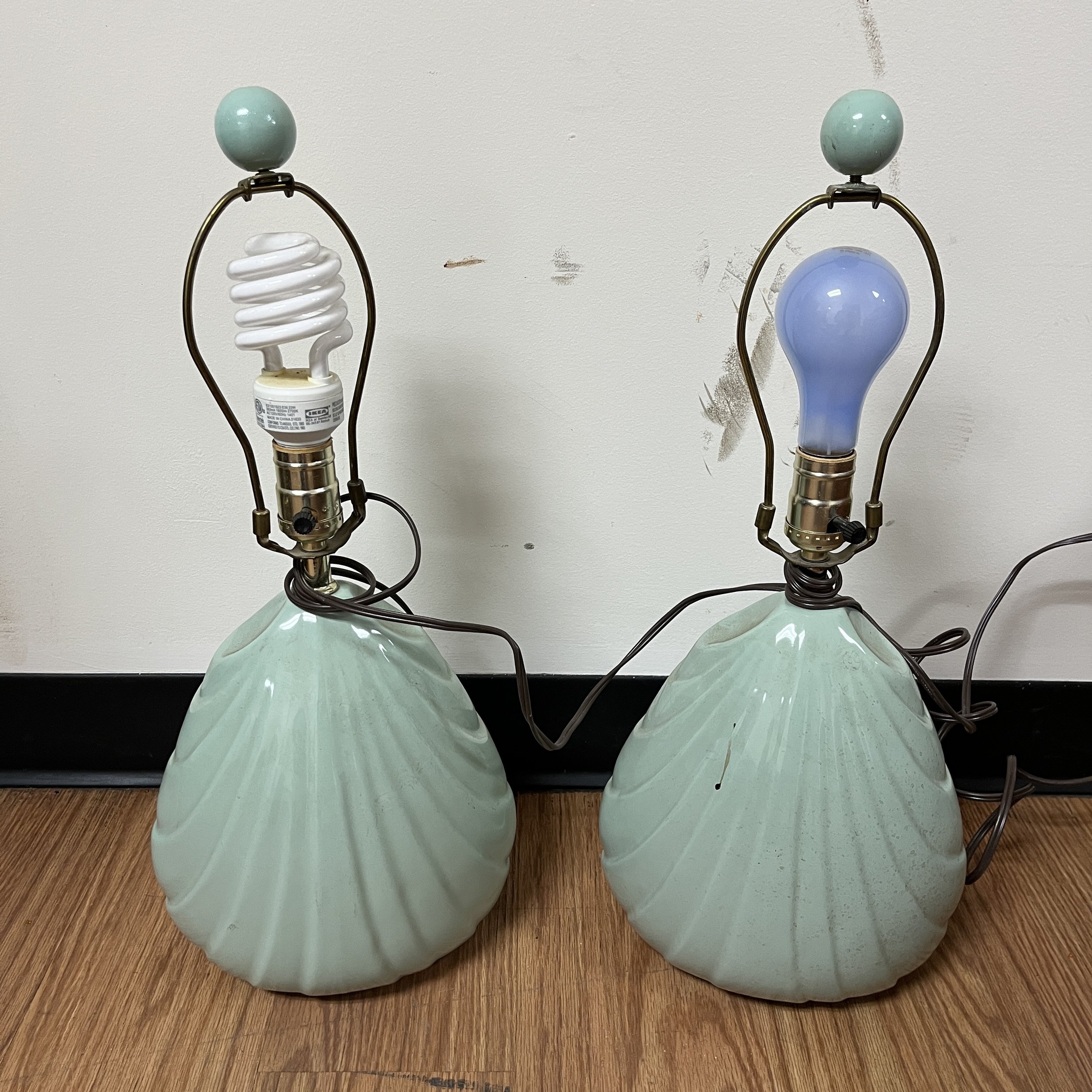 Pastel Green Lamps - $20