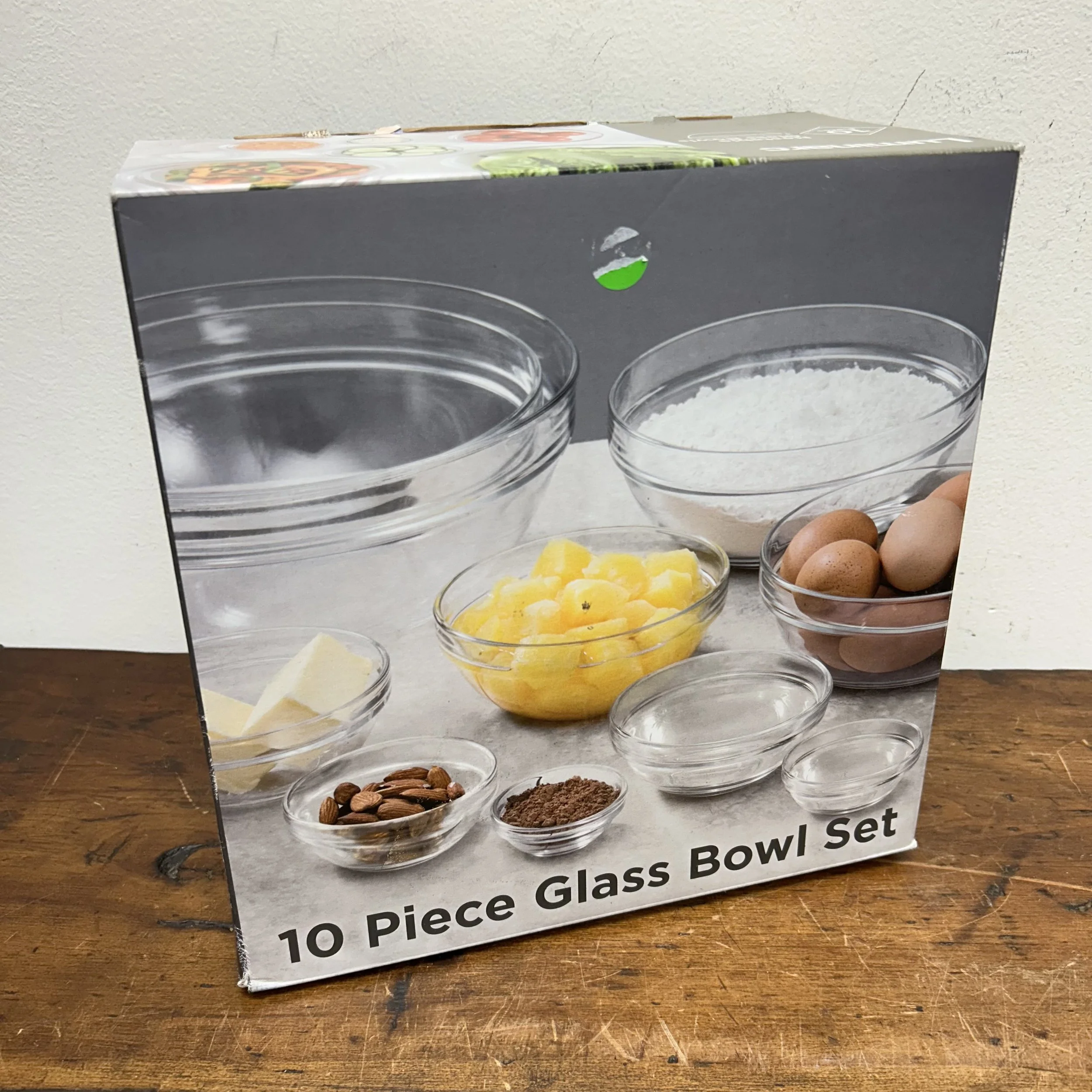 10 pc Glass Mixing Bowl - $15