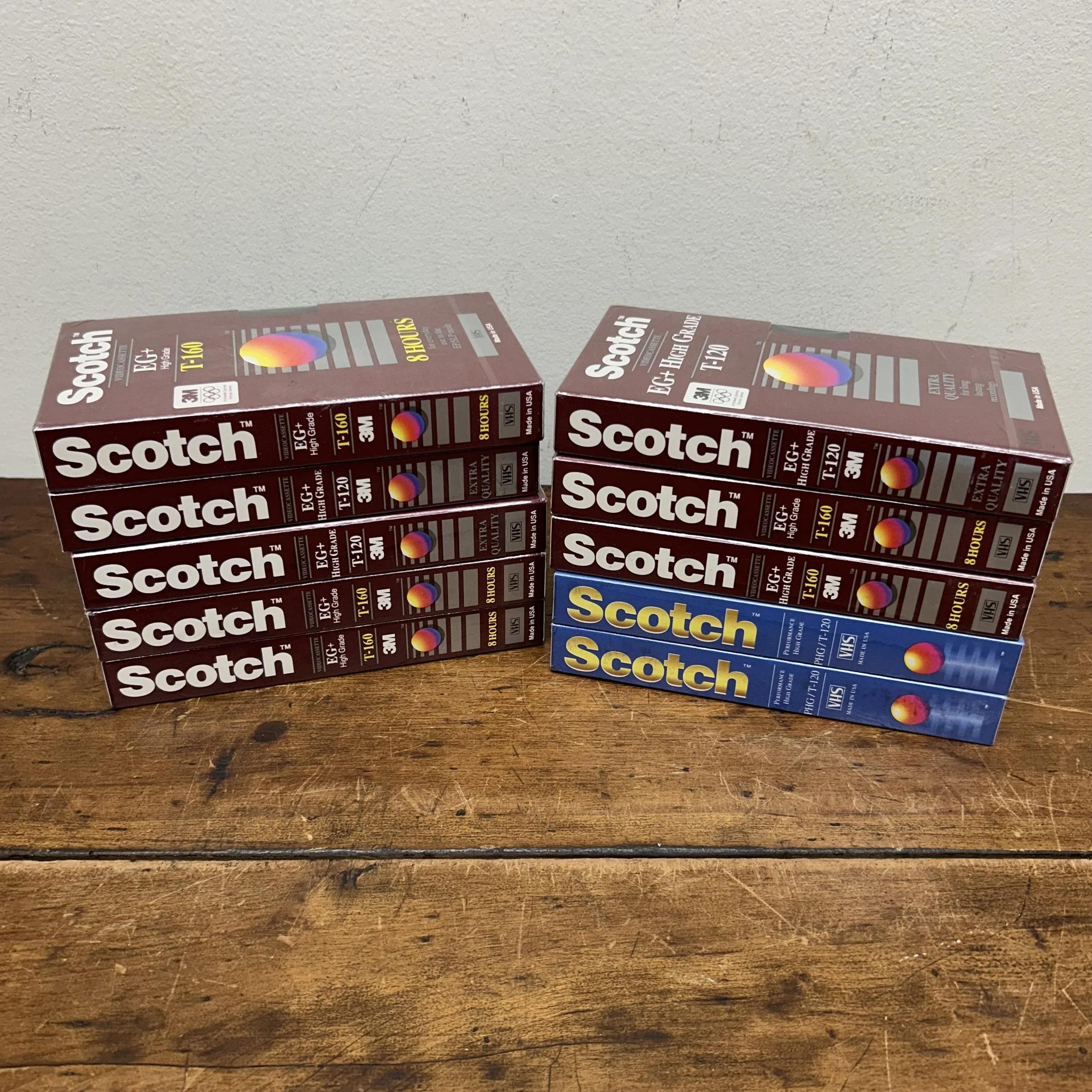Scotch VHS Sealed Lot - $10