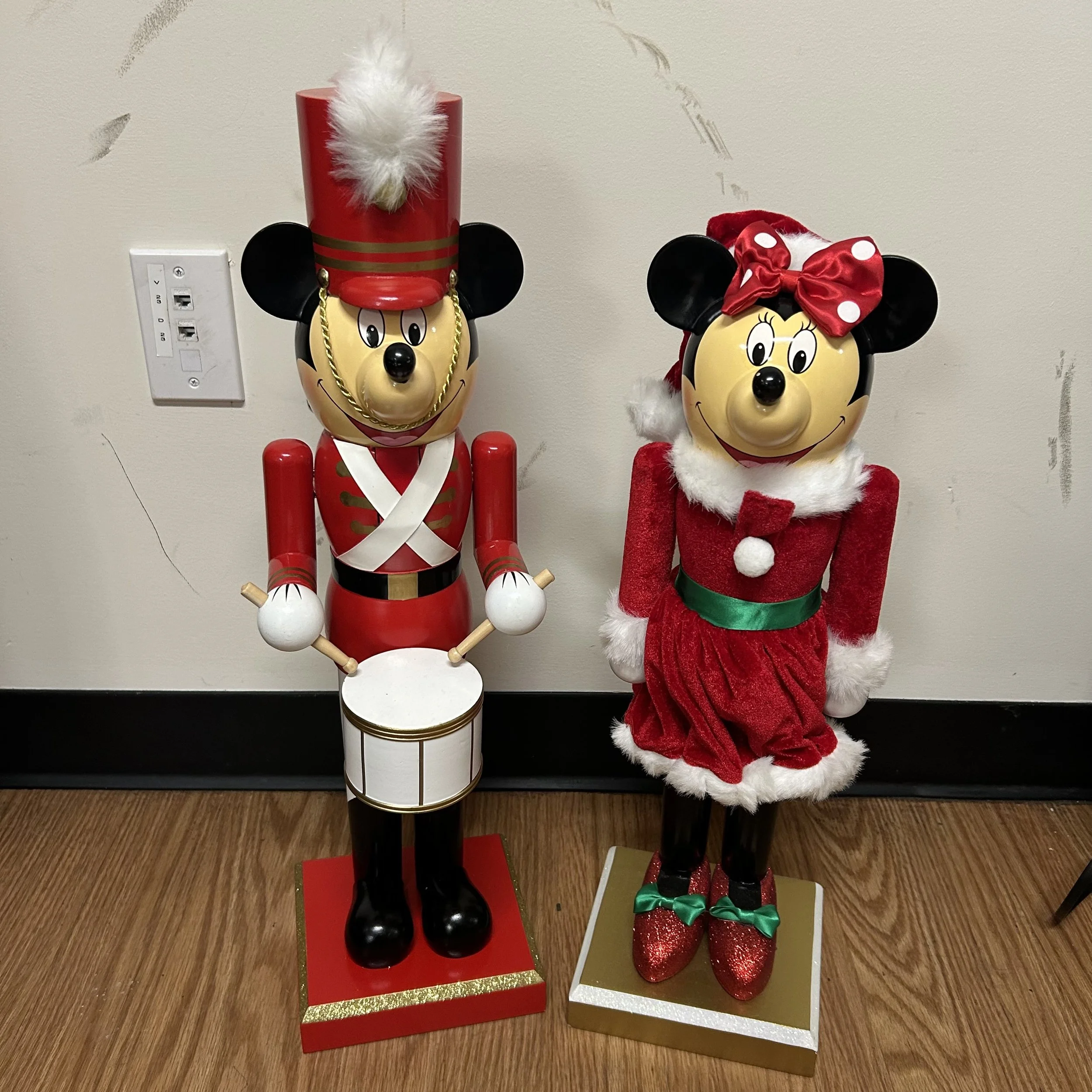 Disney Parks Mickey/Minnie Nutcracker Set - $99