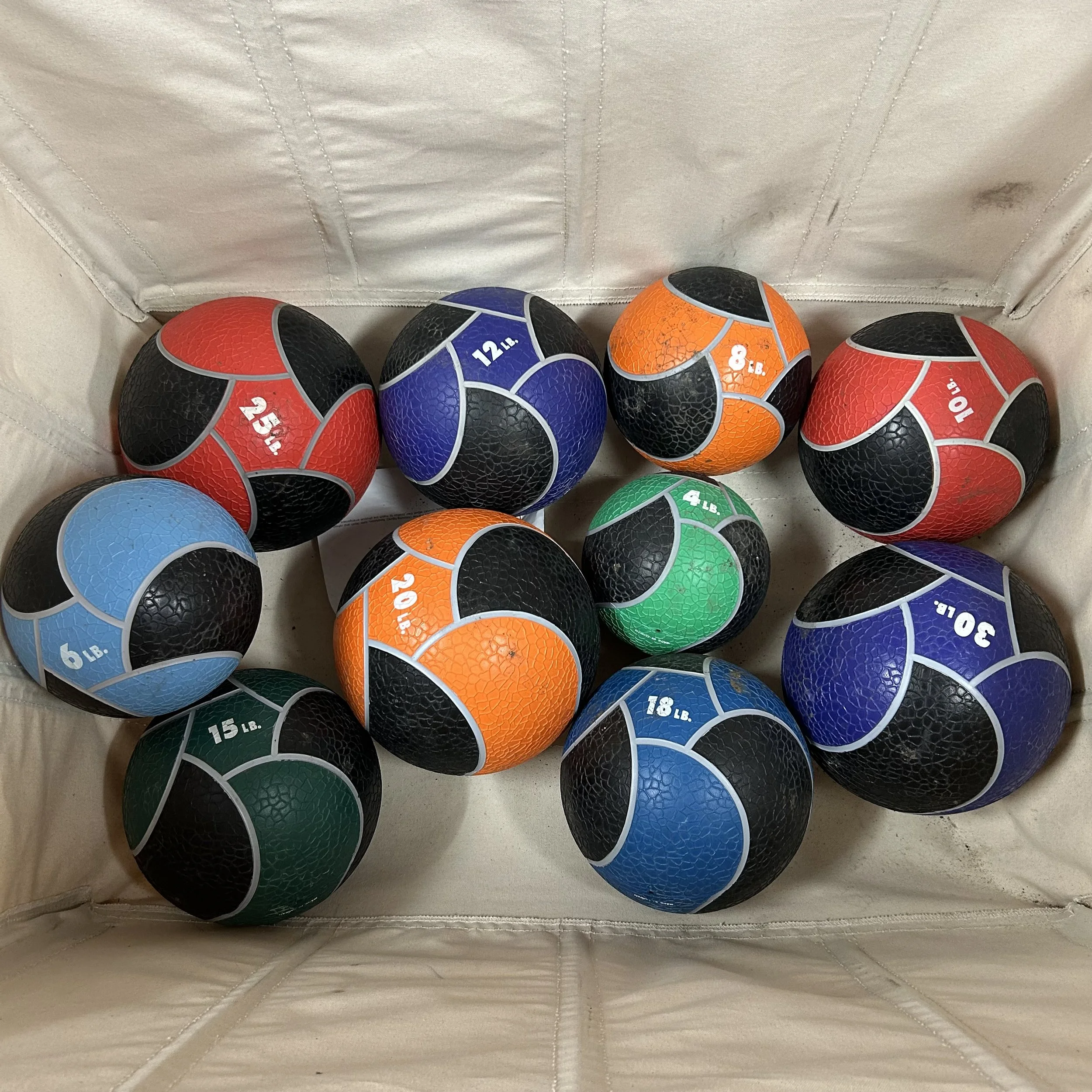 Elite Power Medicine Ball Workout Fitness Set
