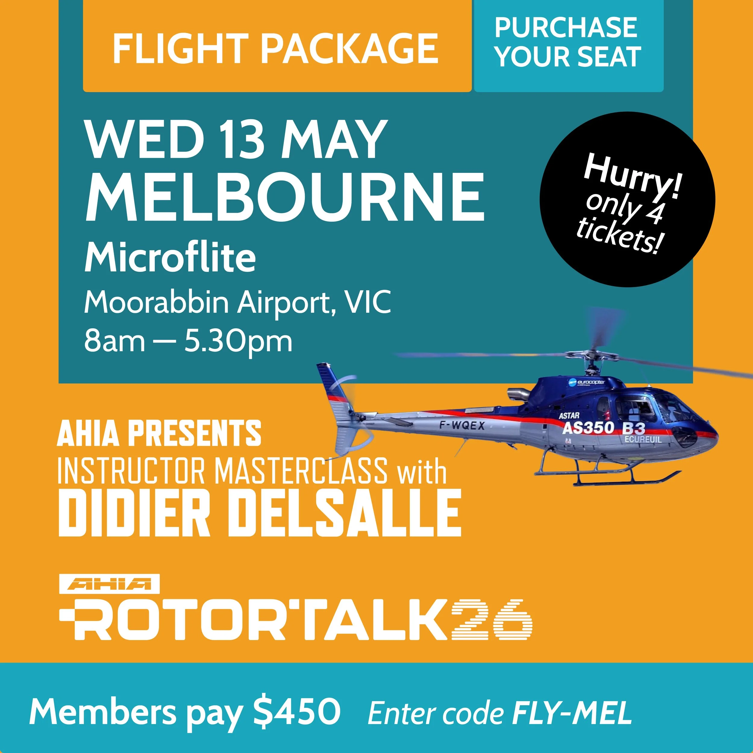 RT26  FLIGHT PACKAGE |  MELB