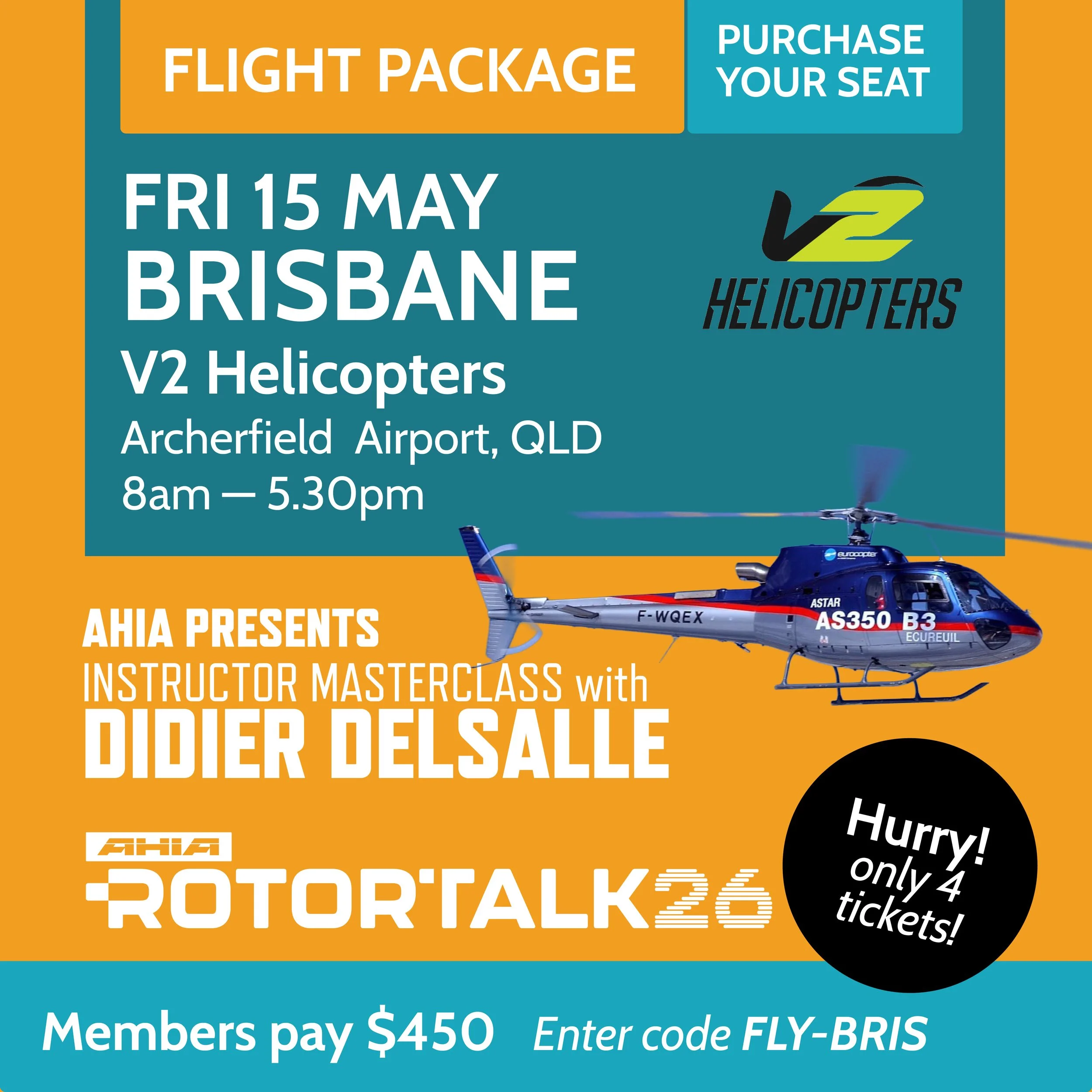 RT26  FLIGHT PACKAGE |  Brisbane