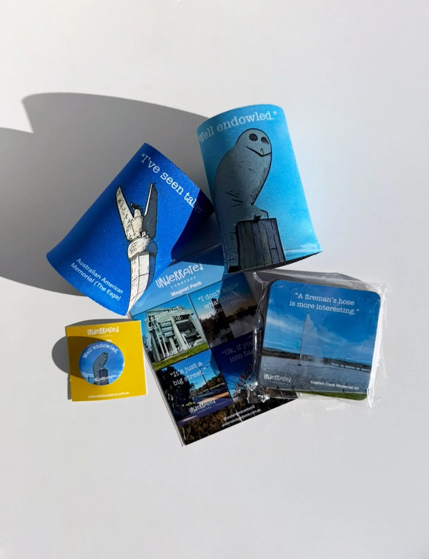 5 local icons walk into your kitchen&hellip;

If your kitchen, desk or bar cart is looking a little too normal, we&rsquo;ve got you.
🧃 Stubby holders for backyard BBQs
☕ Mugs for your 9am Zoom
👕 Underrated tees for underrated legends
🧲 Magne