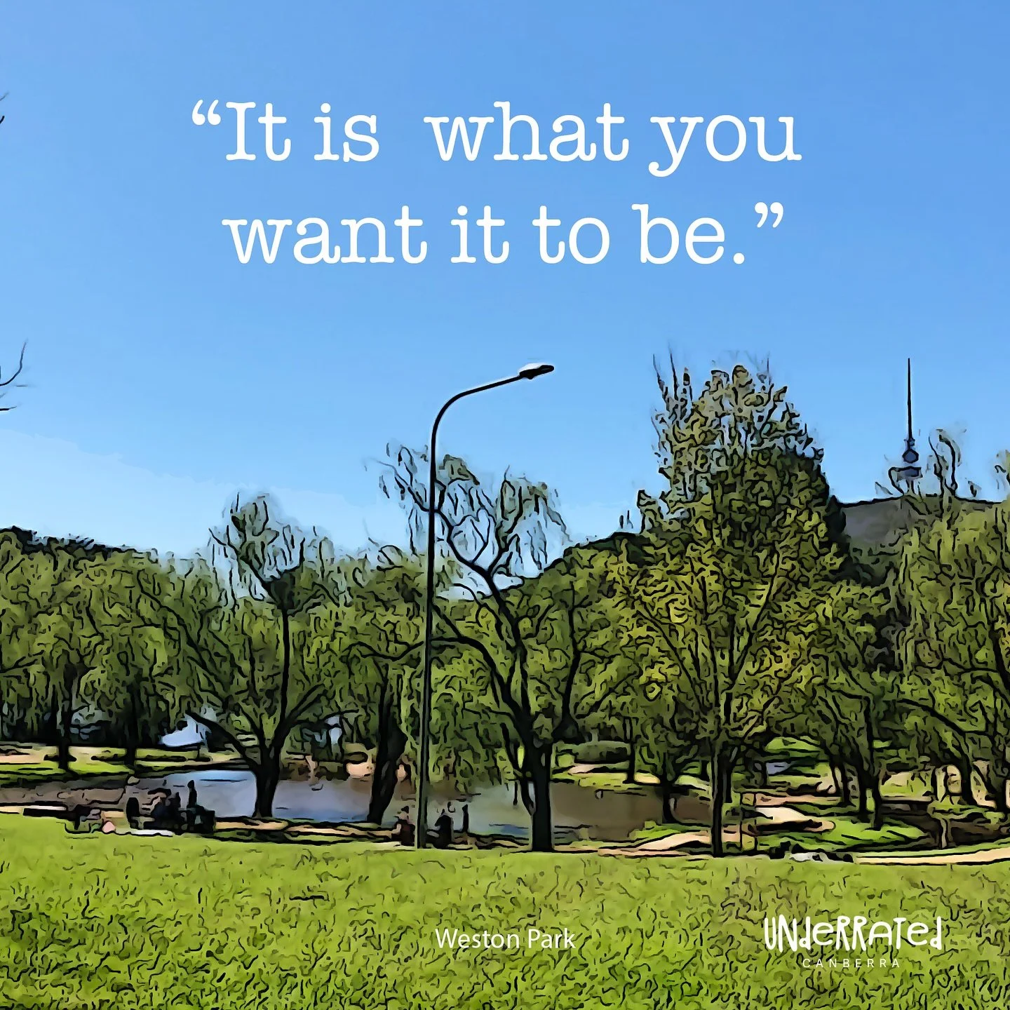 Weston Park: &ldquo;It is what you want it to be.&rdquo;

#underratedcanberra #visitcanberra #outincanberra #hercanberra #thiscanberralife #canberra #HiddenGemsCBR #ExploreCBR #CanberraUncovered #DiscoverCBR #quotes #quoteoftheday #onlinereviews #rev