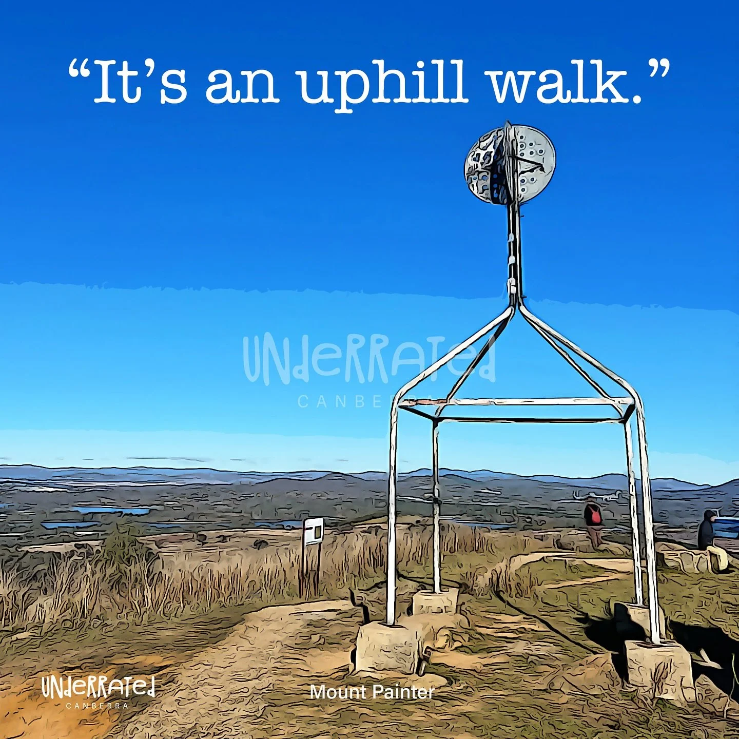 Mount Painter: &ldquo;It&rsquo;s an uphill walk.&rdquo;

#underratedcanberra #visitcanberra #hercanberra #thiscanberralife #canberra #CanberraUncovered #DiscoverCBR #quotes #onlinereviews #review #funnyreviews #funny #thisiscanberra #canberralocals #