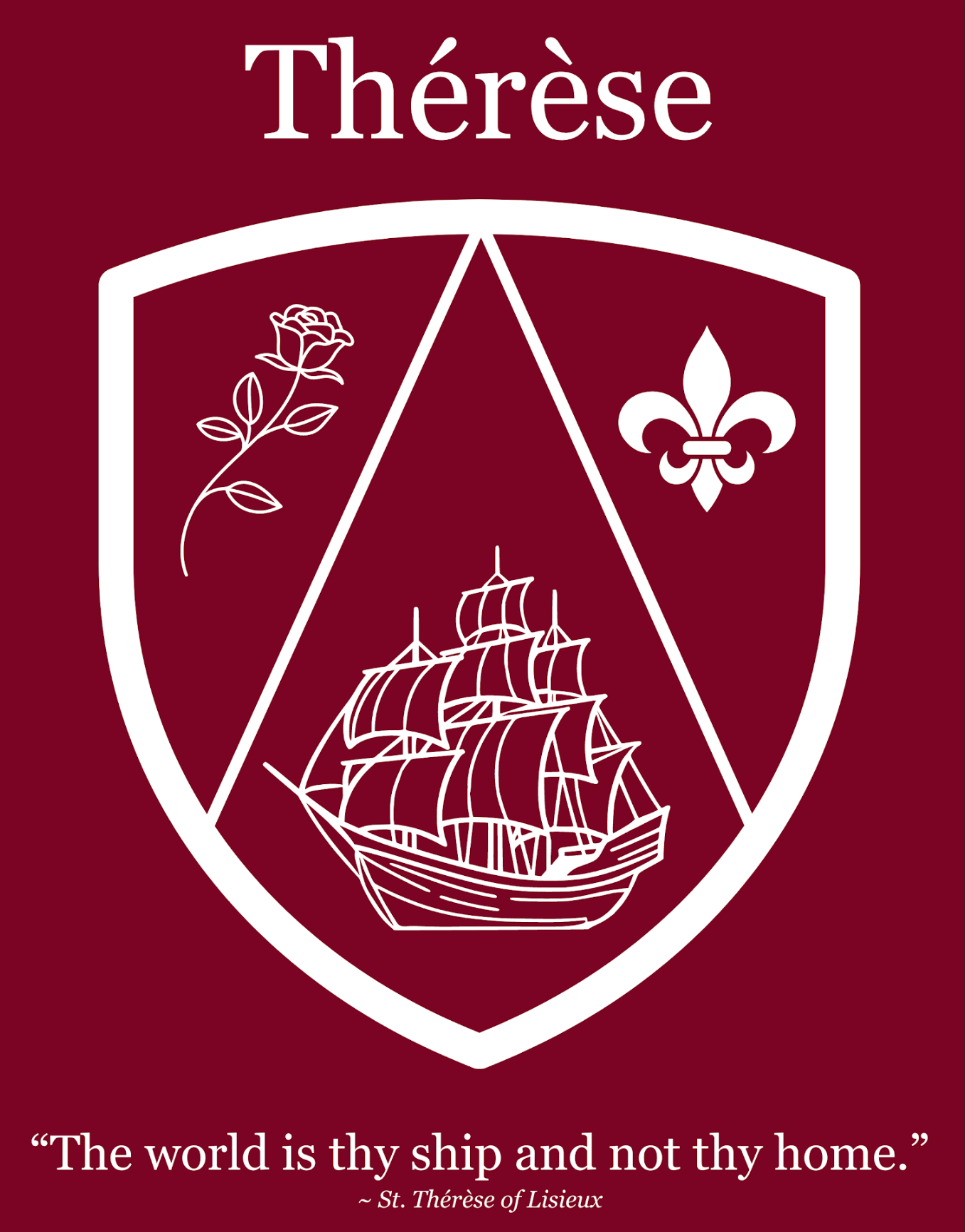 JPII - Thérèse Hall T-Shirt