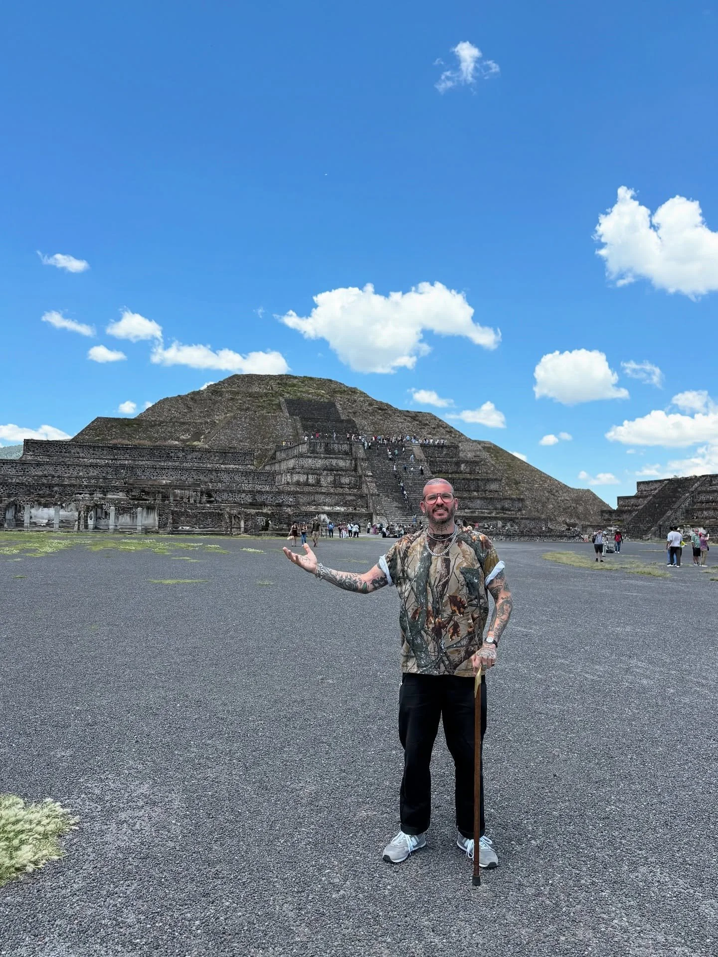 I&rsquo;m so grateful for such an amazing experience in Mexico City &amp; being able to see so much history! Going to Teotihuac&aacute;n was magic! Part of this trip was honoring my grandmas passing and returning to my indigenous roots. It&rsquo;s wi