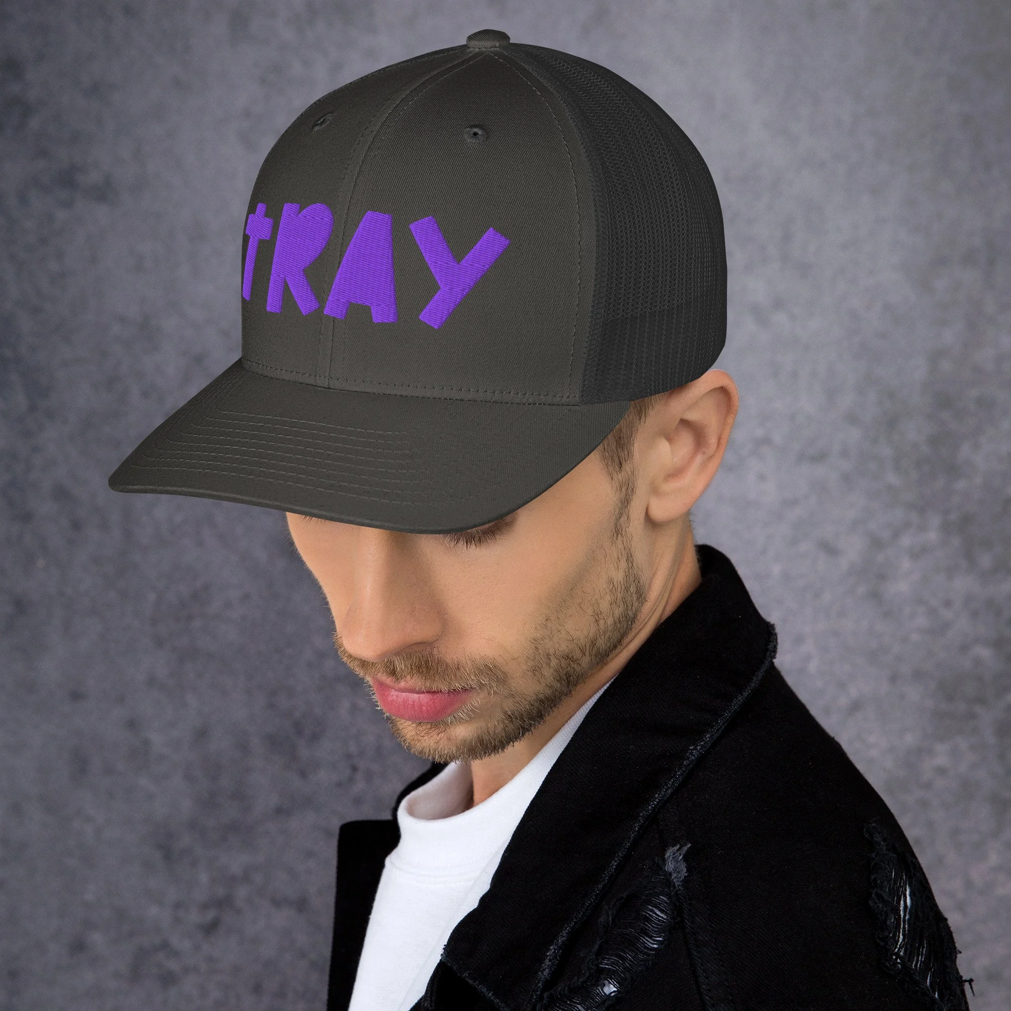 retro-trucker-hat-charcoal-left-6a9f489d08159.jpg