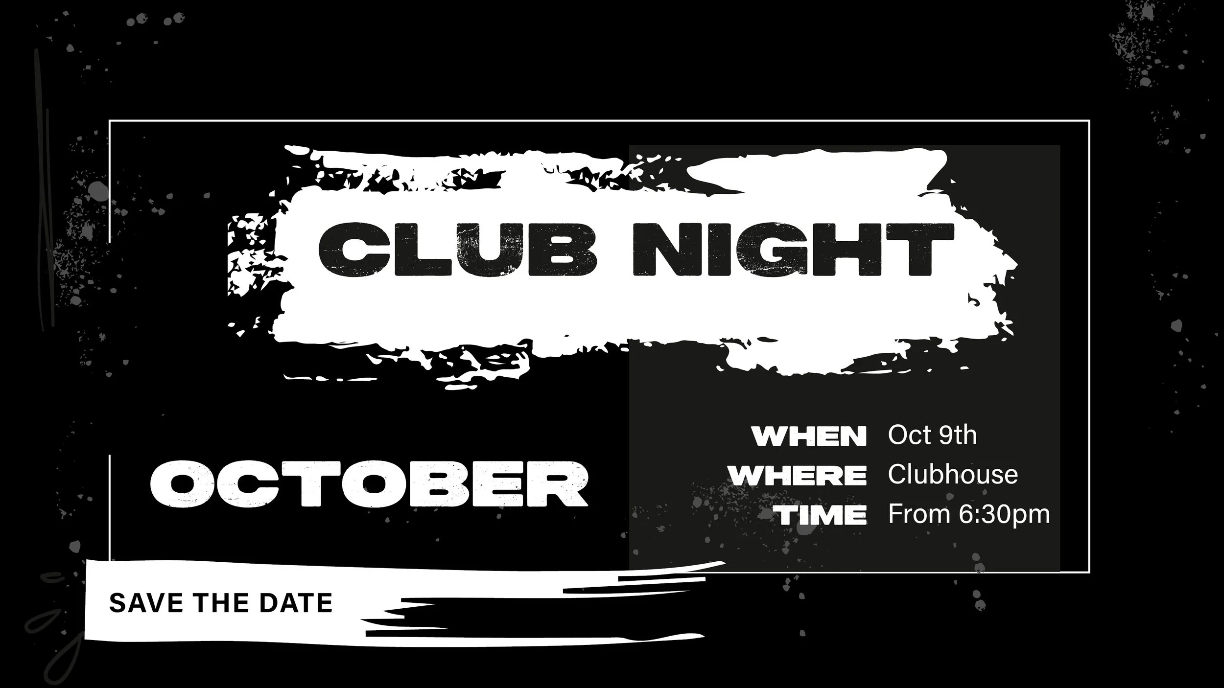 October Club Night