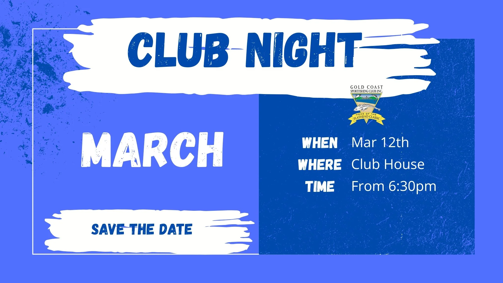 March Club Night