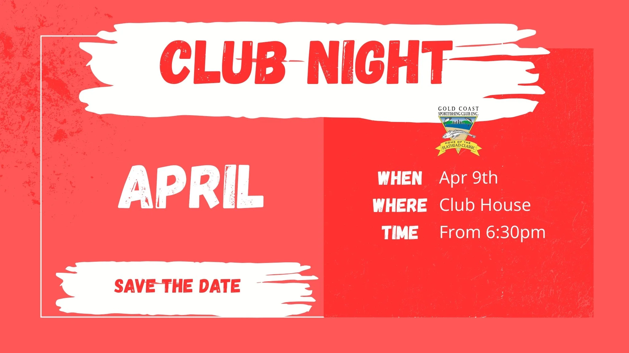 April Club Night