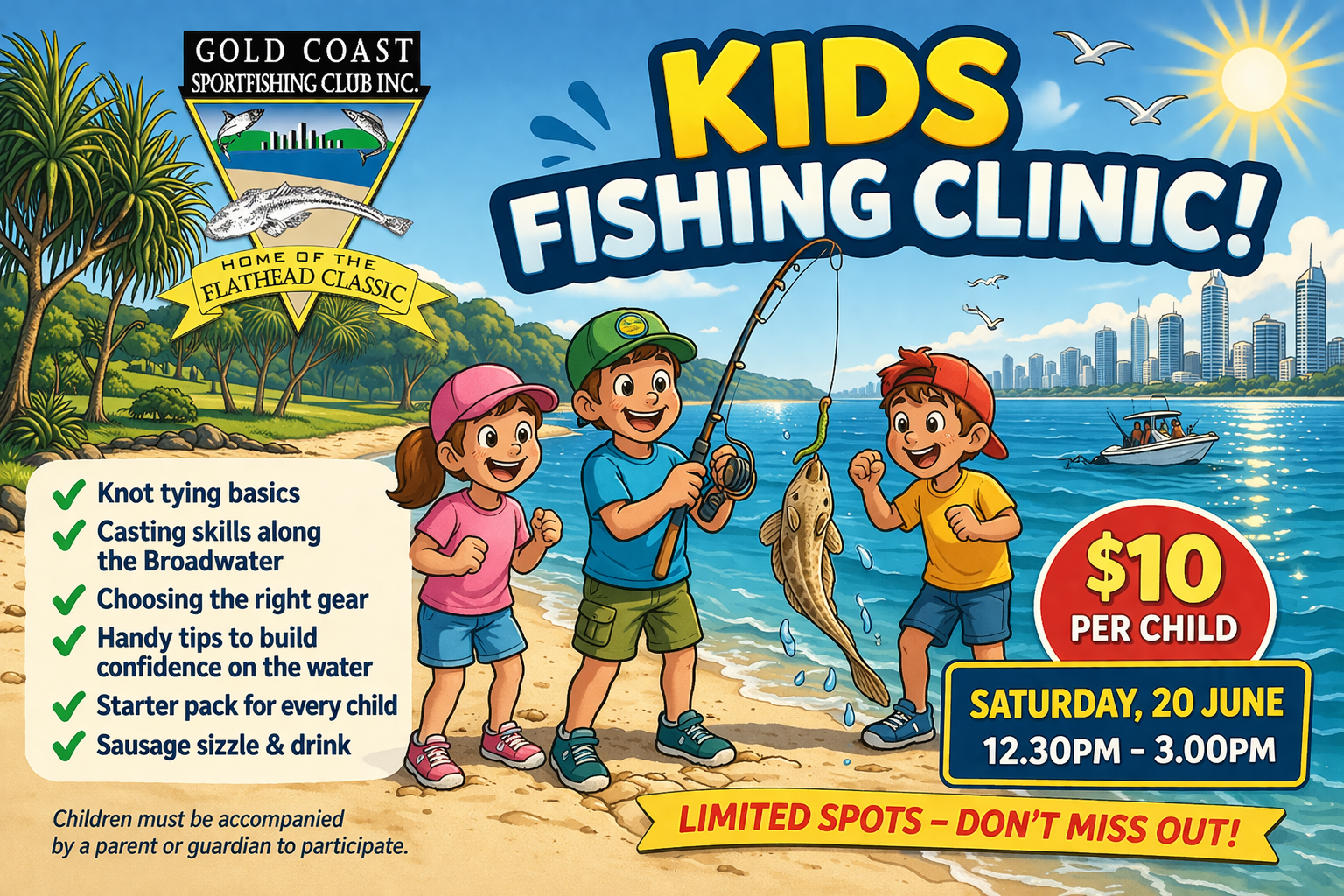 Kids Fishing Clinic Day