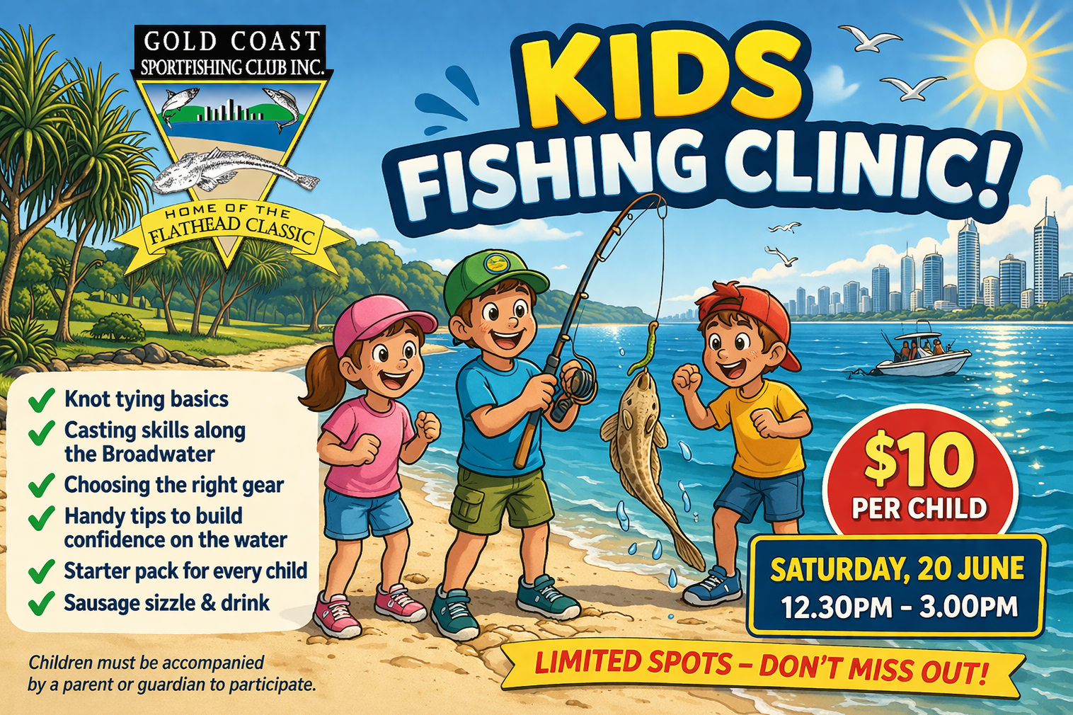 Kids Fishing Clinic Day