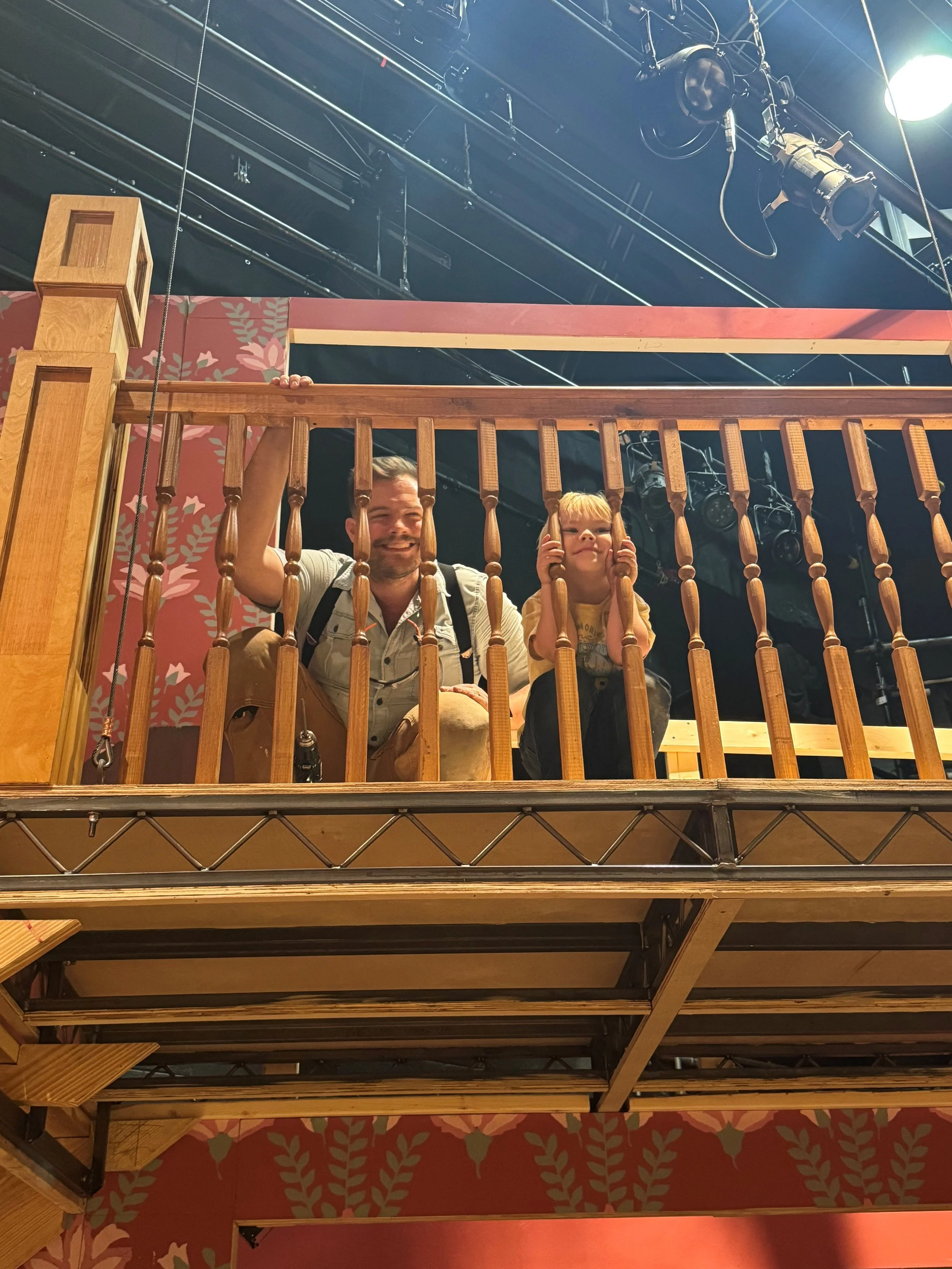 A visit from the Junior Associate Technical Director.