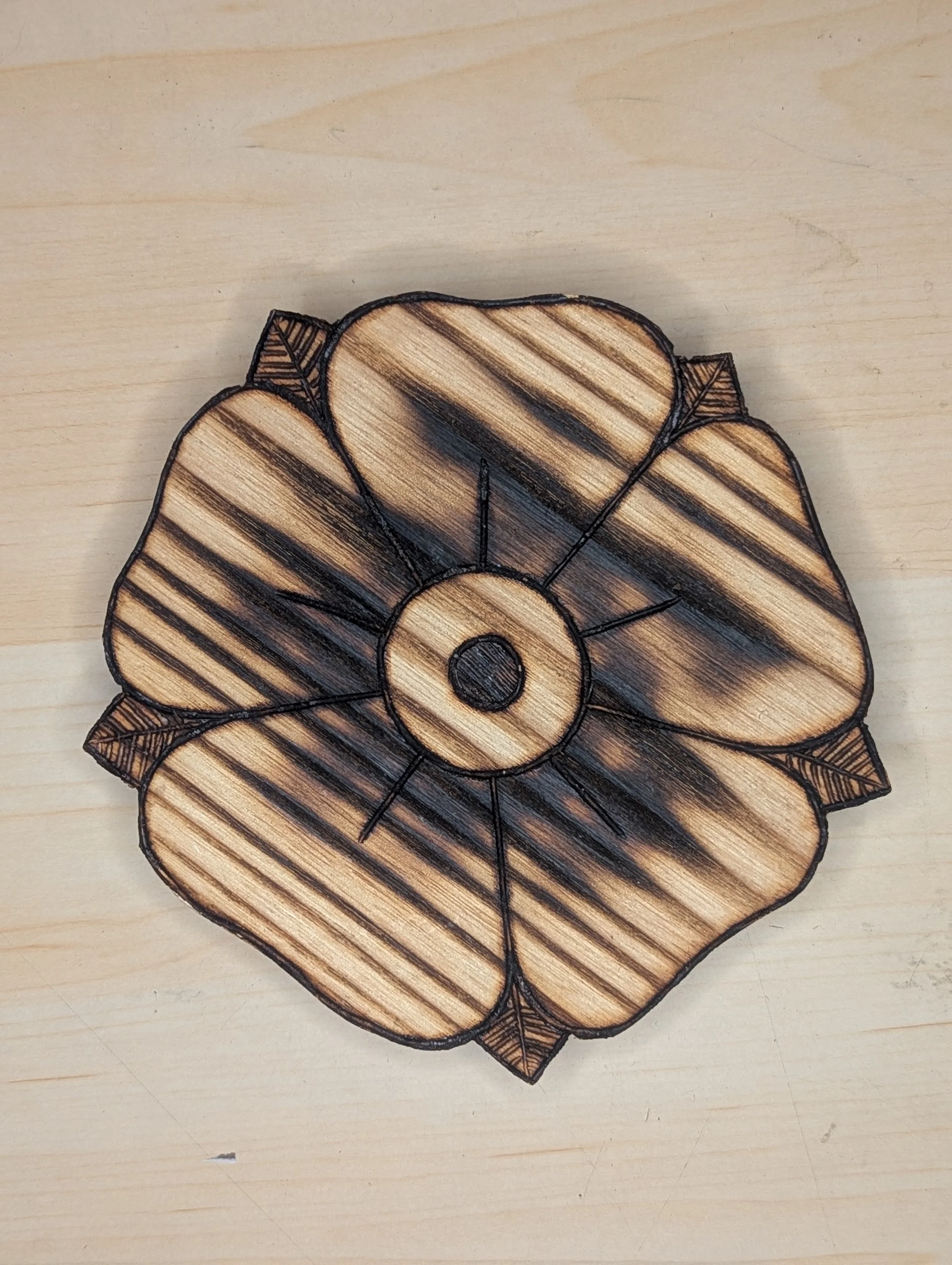 Traditional Flower Trivet