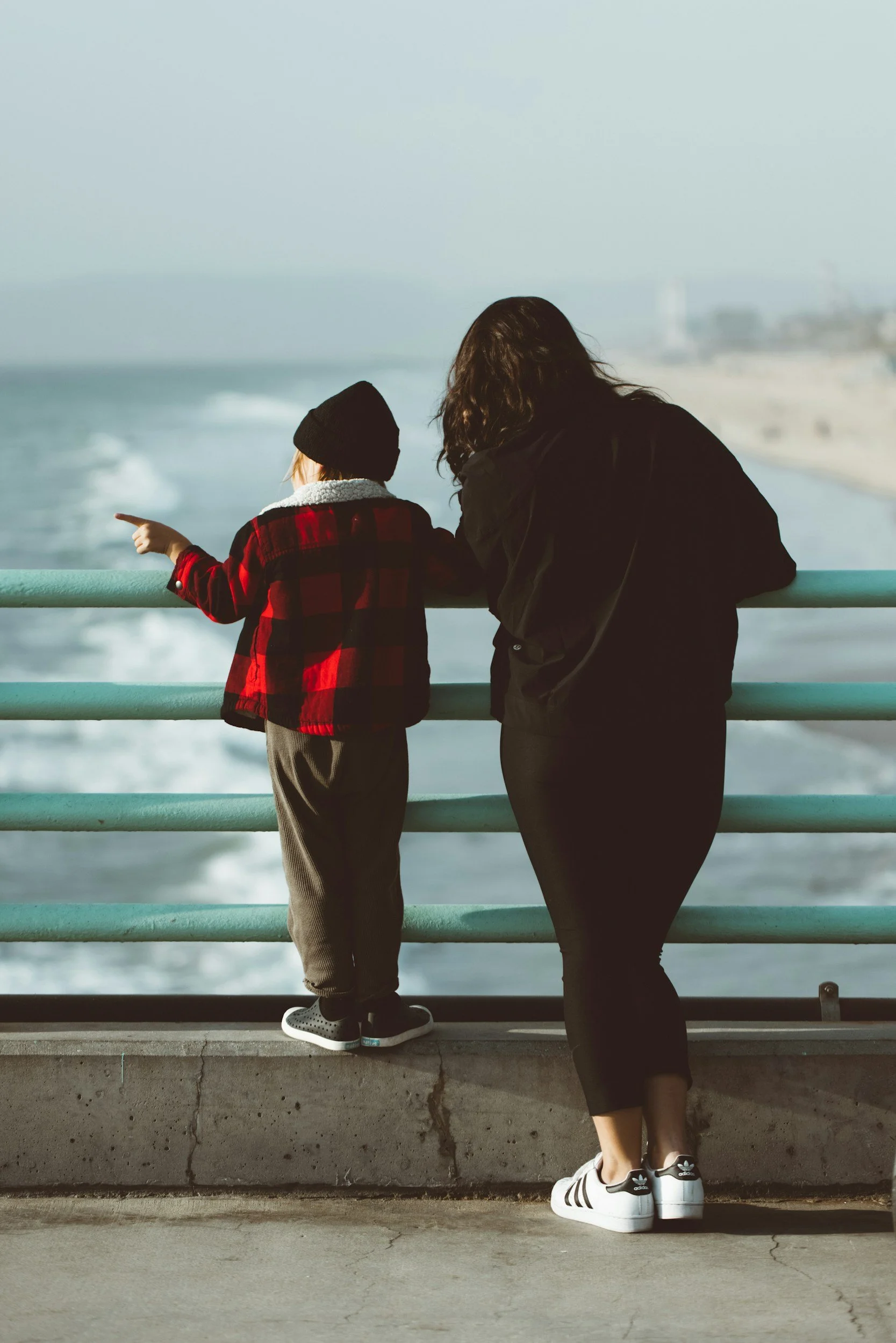 woman and child
