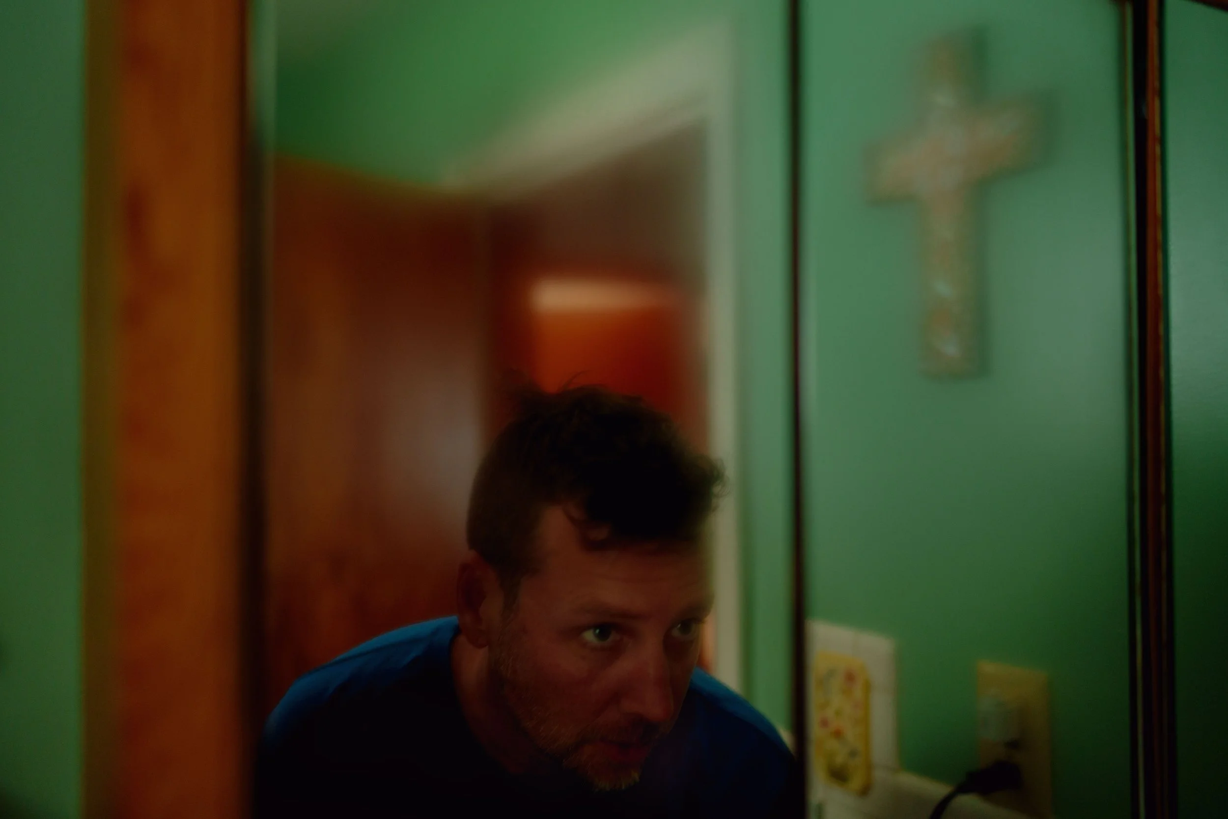 Dad in the morning