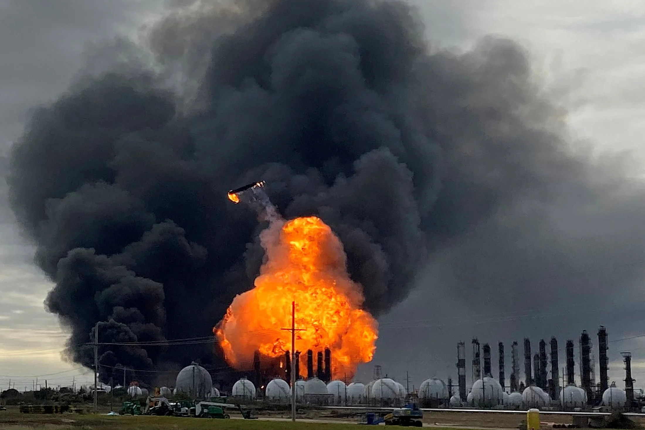 What resources are available following a plant explosion?