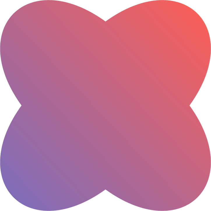 A colorful abstract background with a gradient blend of pink, purple, blue, and orange hues.