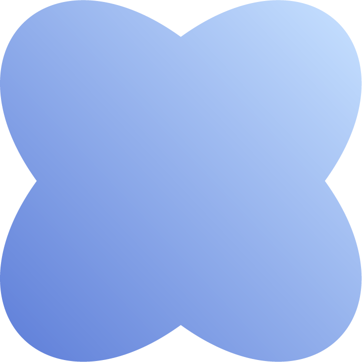 A gradient background with shades of blue and faint geometric shapes.