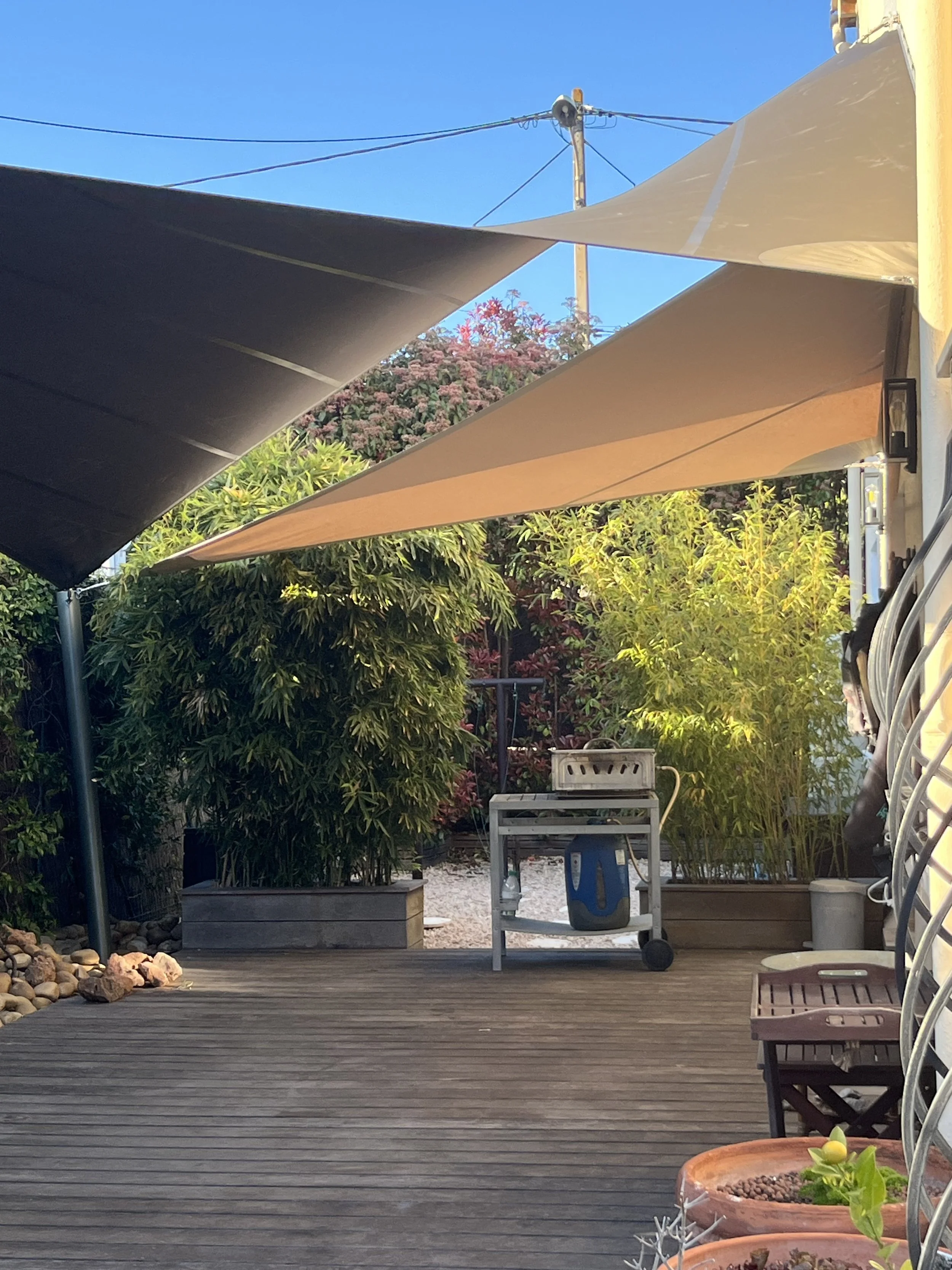 Oasis Ombrage -  Terrasse protection solaire voiles d'ombrage - Toulon