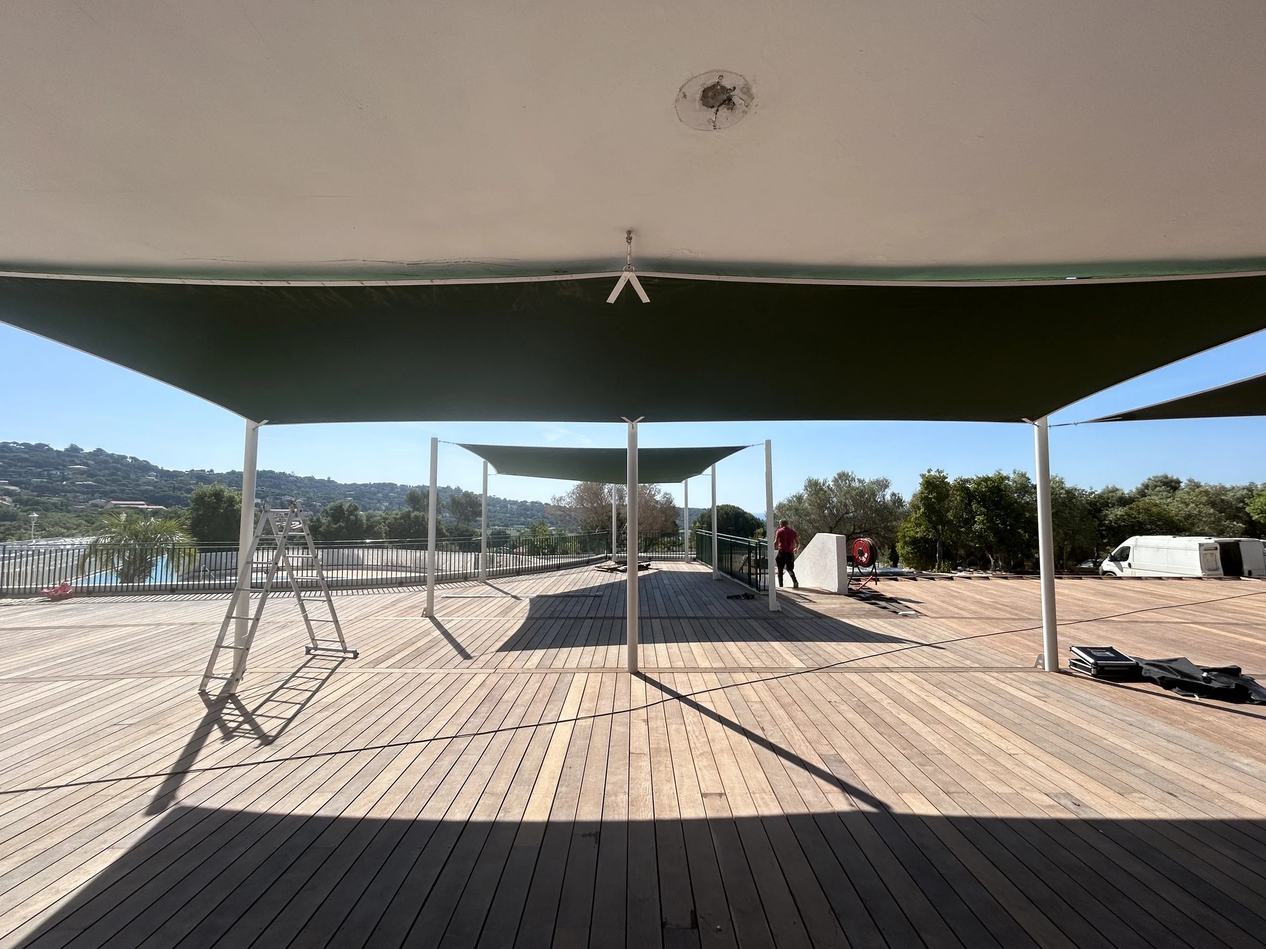Voile d'ombrage la Croix Valmer