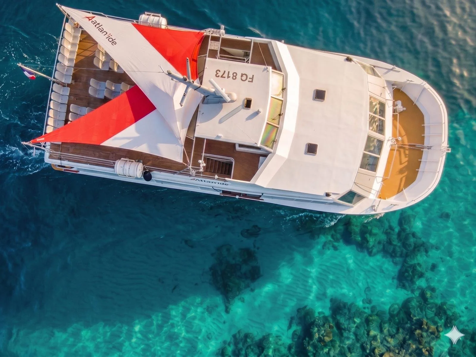 Voile ombrage bateau