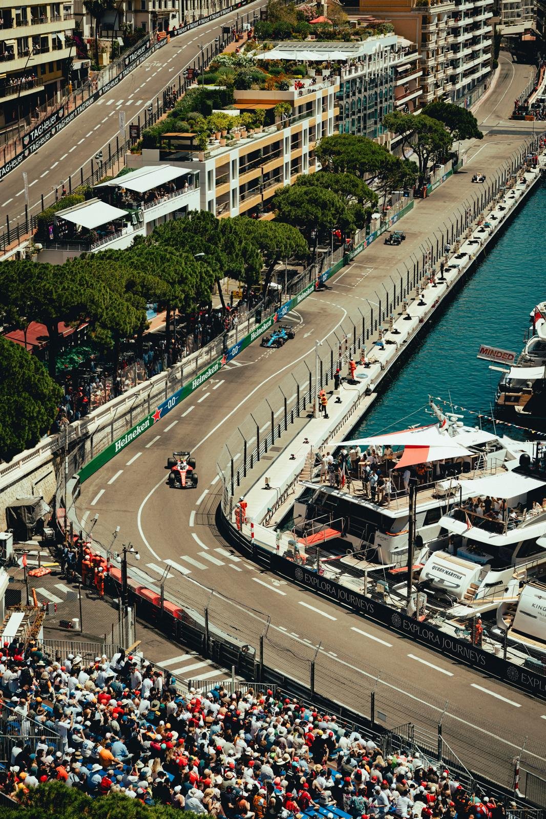 Voile d'ombrage Monaco Formule 1