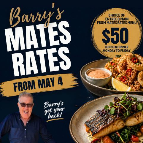 From May 4: Mates Rates