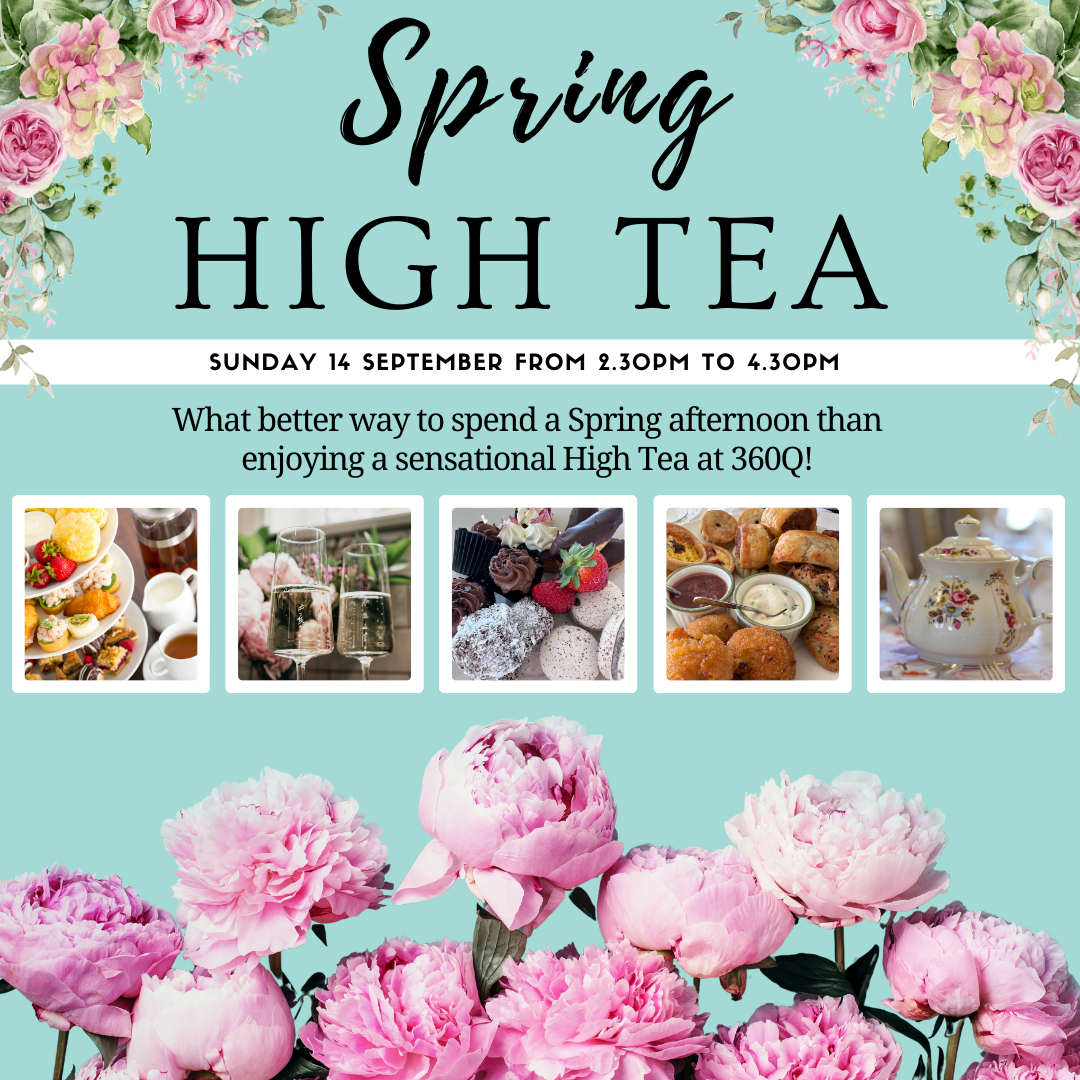 September 14: Spring High Tea