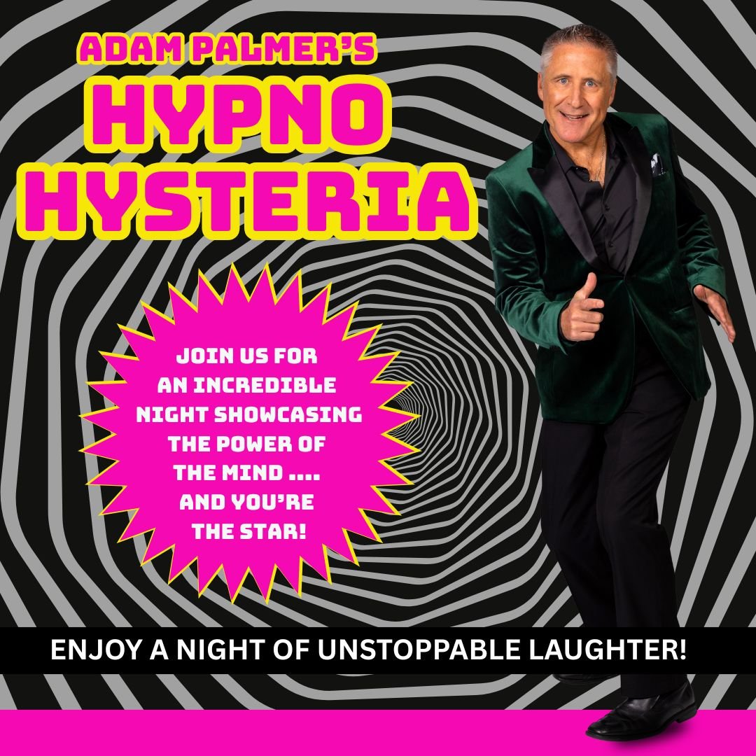 June 21: Hypno Hysteria with Adam Palmer