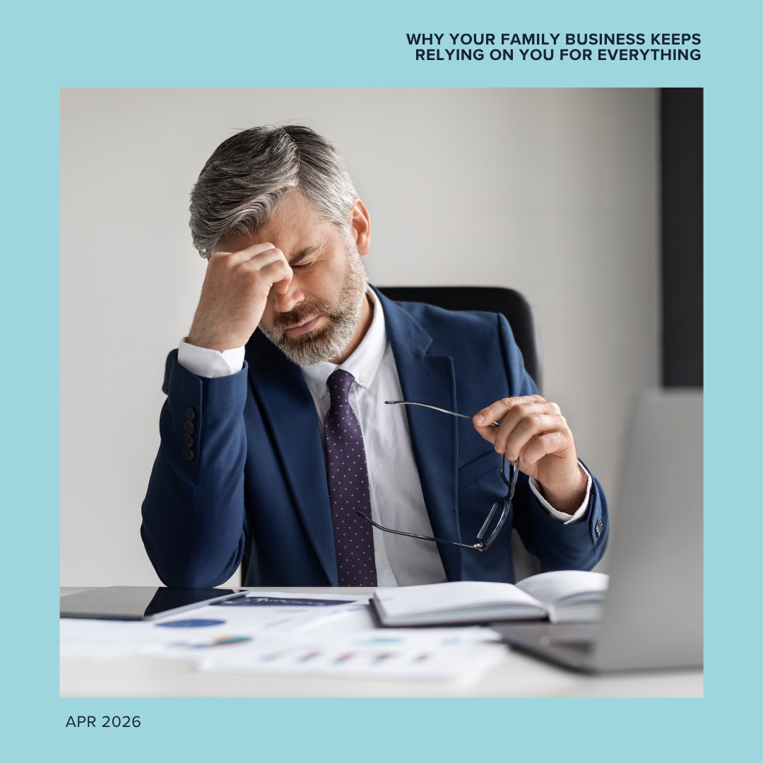 Why Your Family Business Keeps Relying On You For Everything