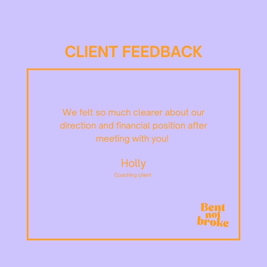 We love hearing your feedback!! 

Ready to take control of your financial future? 

DM us to learn more about how financial coaching can help you thrive! 

#ClientFeedback #FinancialFreedom #BentNotBroke #FinancialCoaching #MoneyGoals #DebtFreeJourne