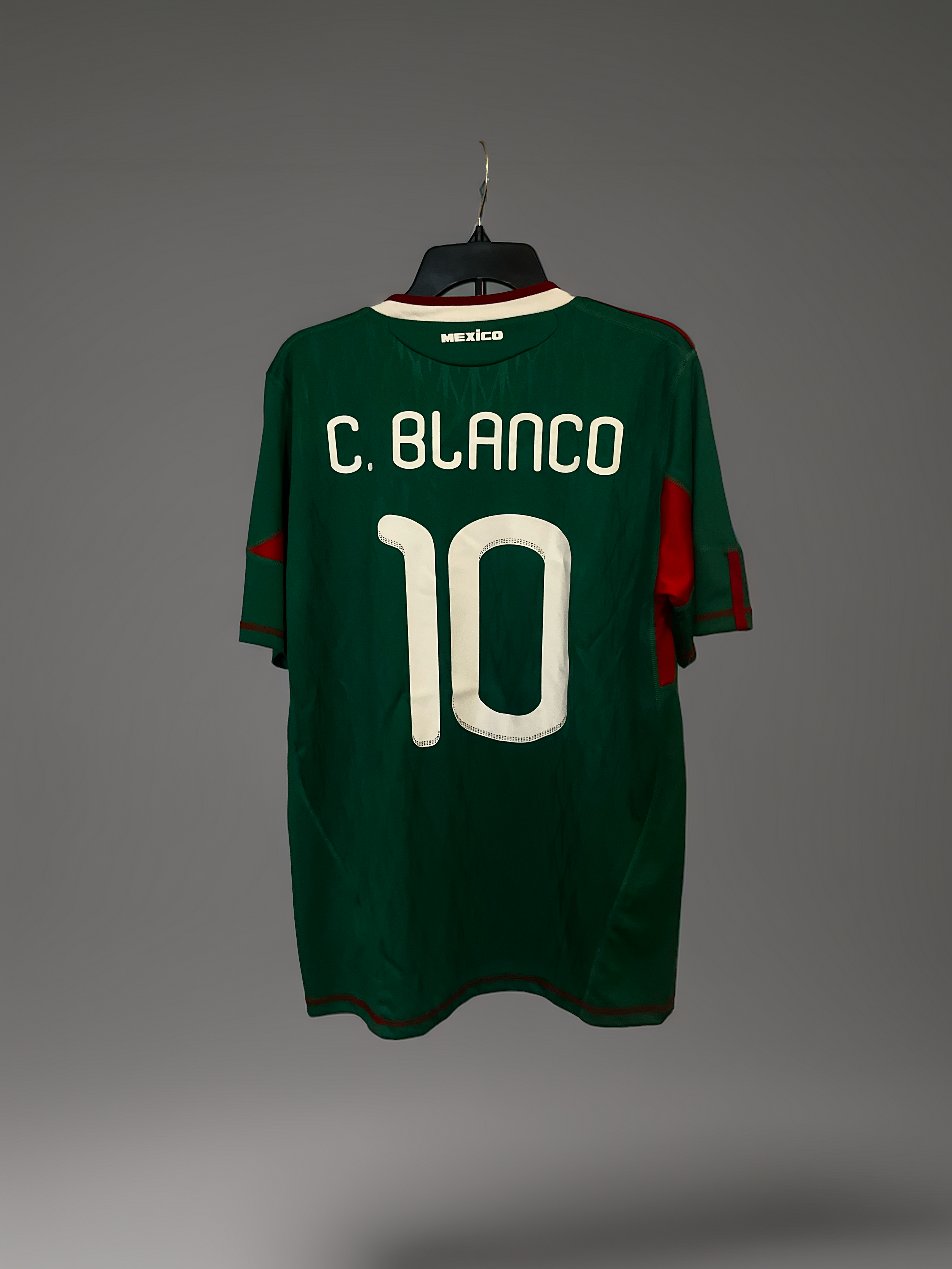 Mexico 2010 World Cup Home Jersey — Cuauhtémoc Blanco