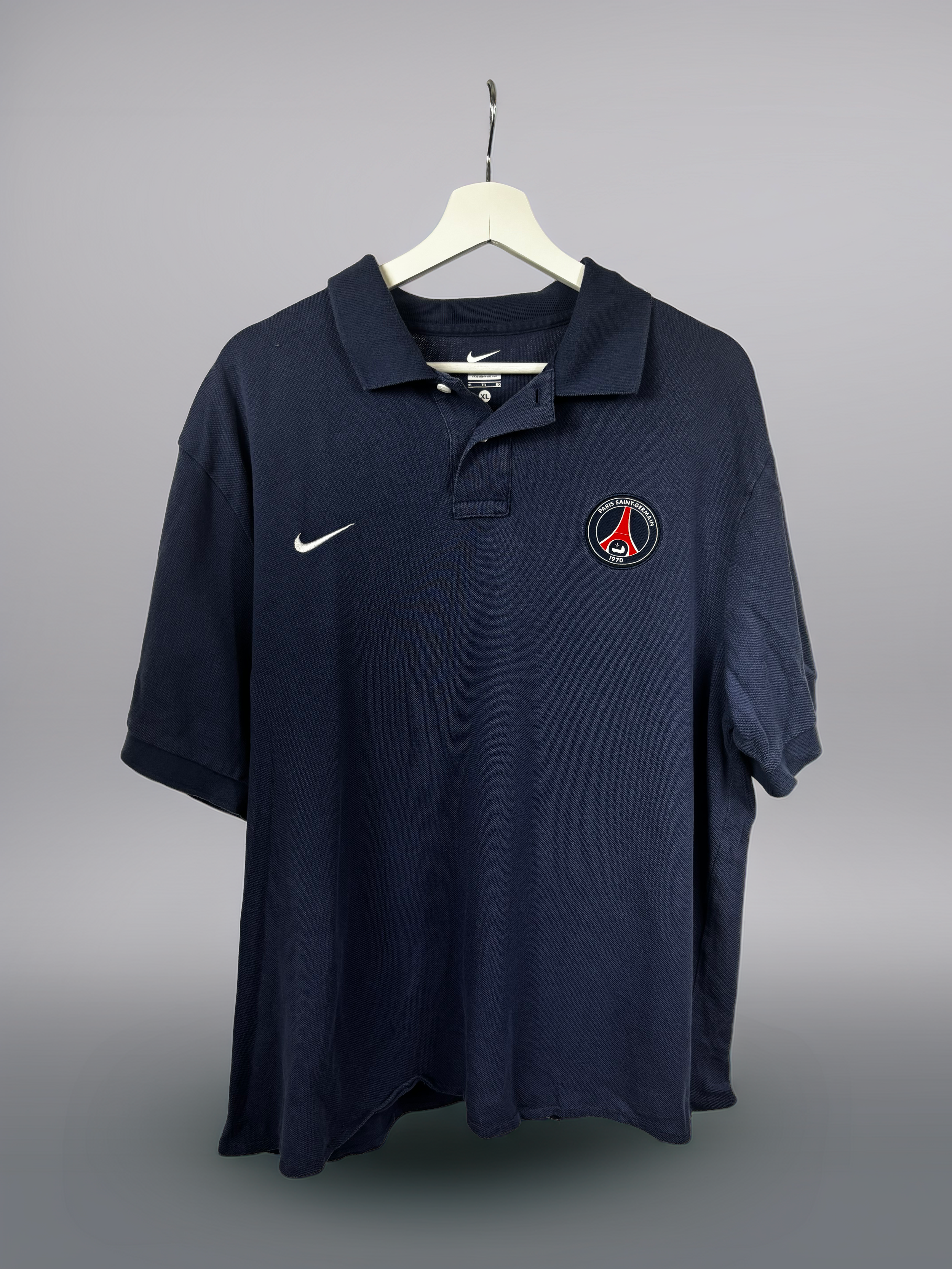 2000s Paris Saint-Germain Polo — Nike — XL