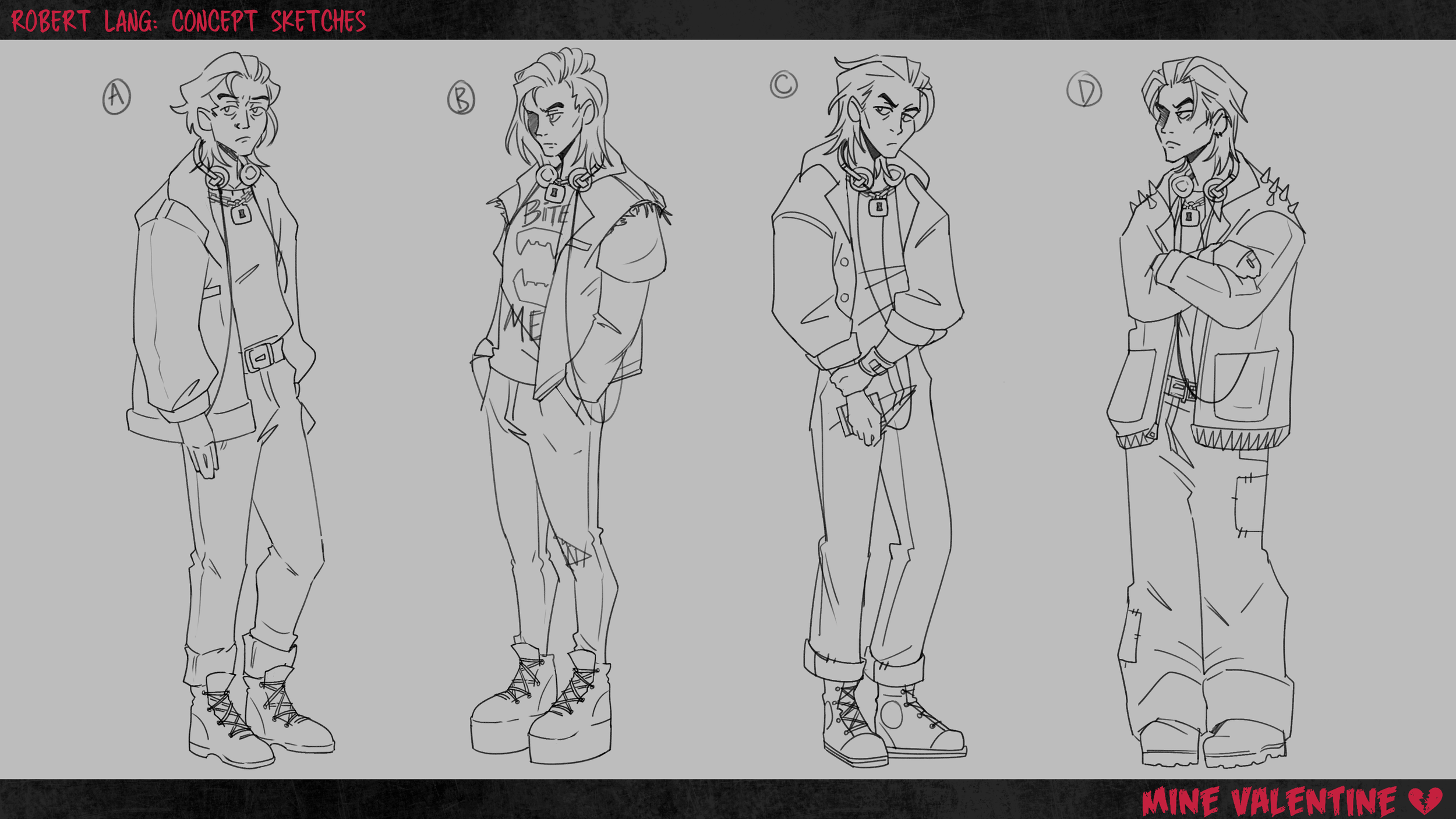 Outfit Variations based off approved portrait. 