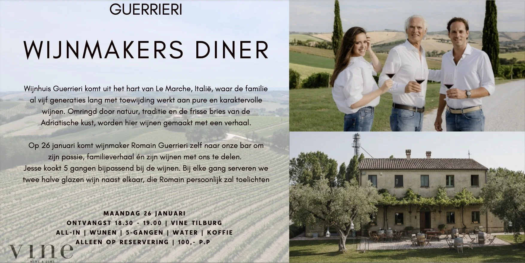 Winemakers Dinner 