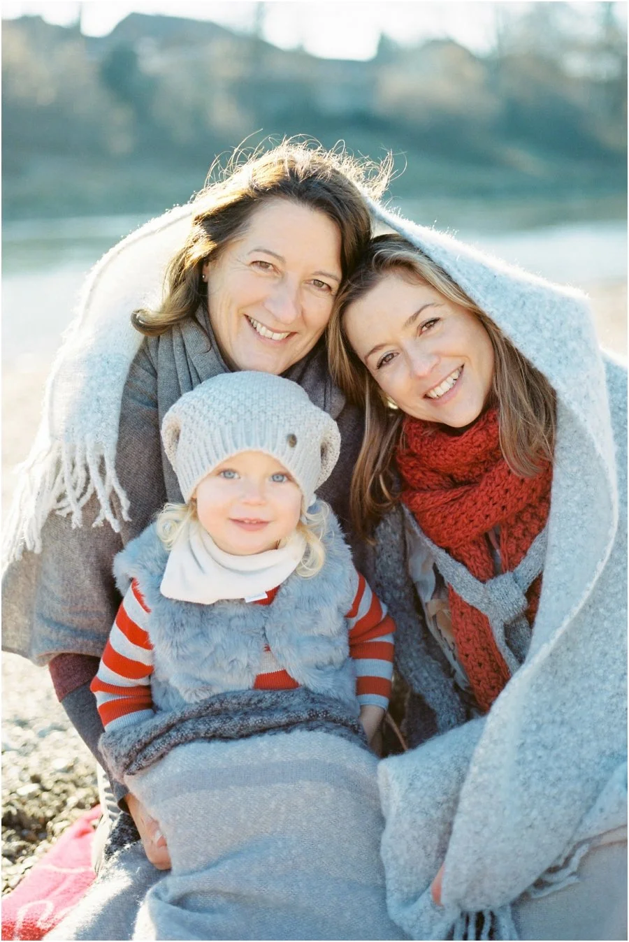 Wintersonne - Familienfotografie Oberndorf Salzburg